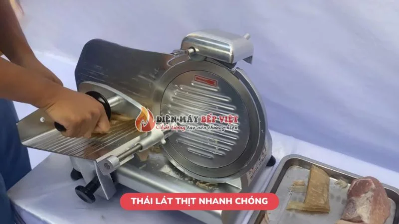 thái lát thịt nhanh chóng