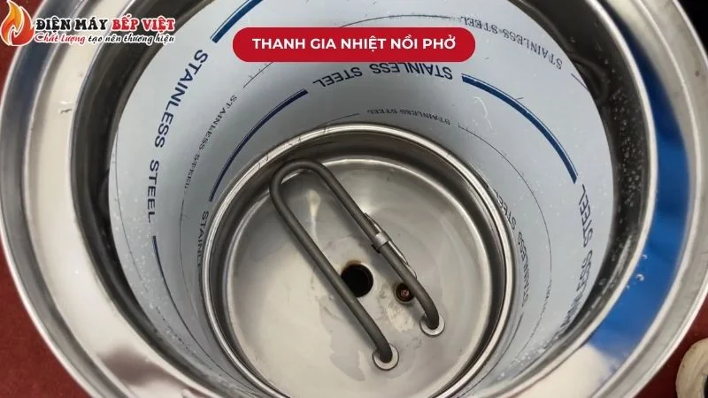 Thanh gia nhiệt nồi phở Inox 304