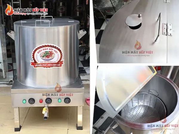 Thiết kế của nồi hầm xương 80 lít