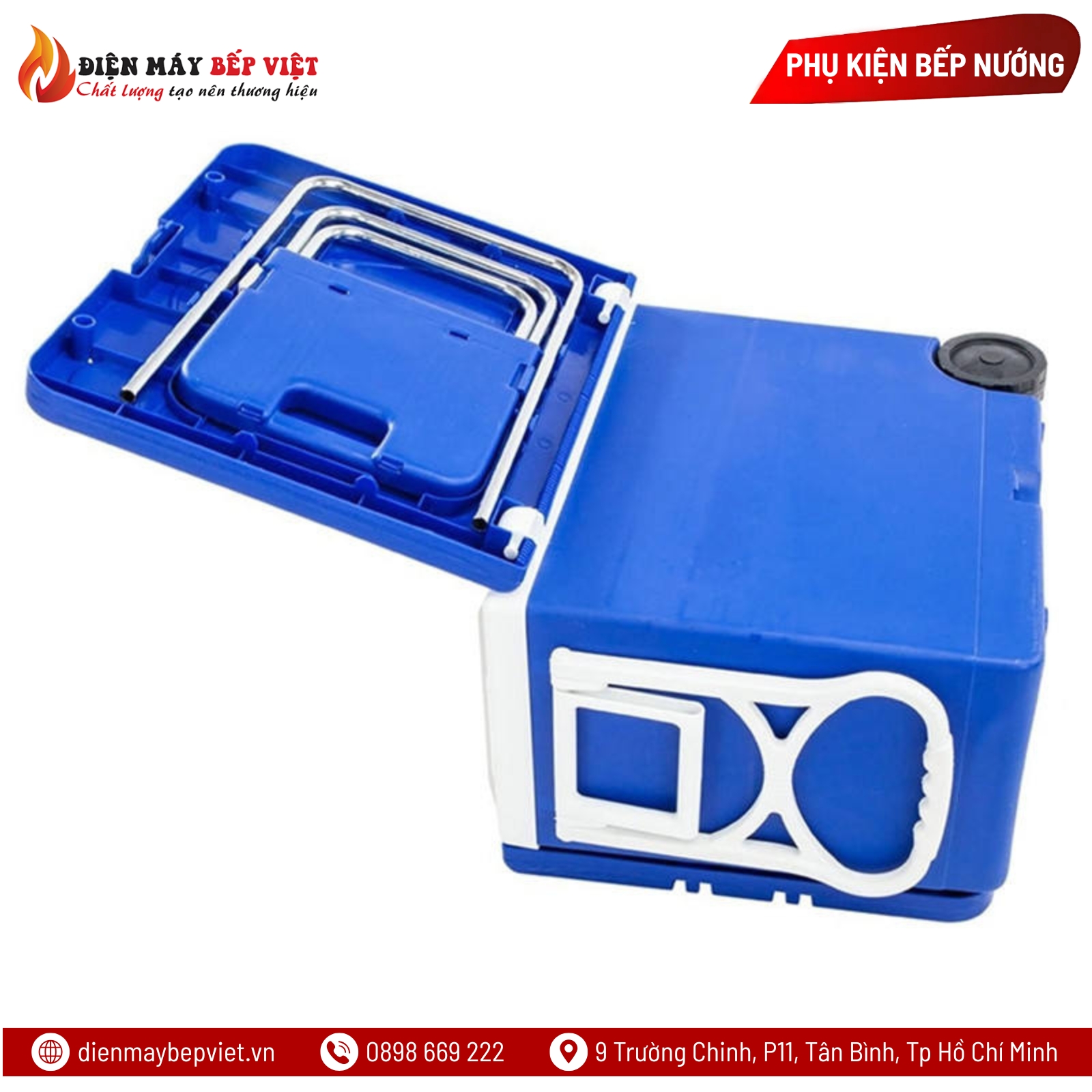 Thùng Đựng Đá Dã Ngoại Kèm Bàn Ghế