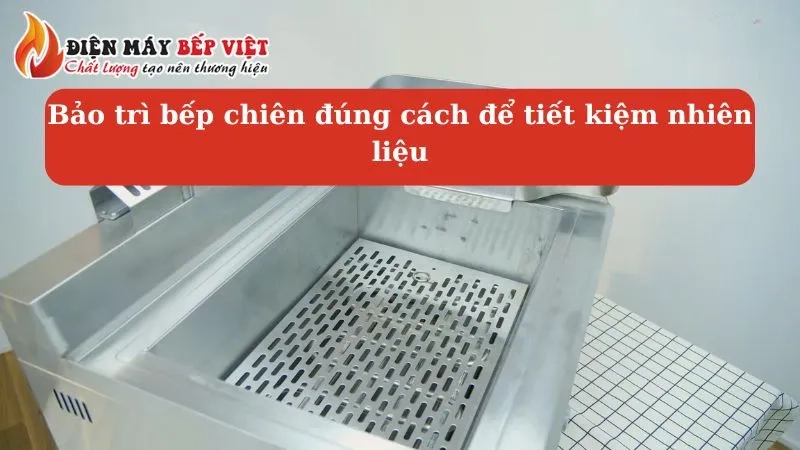 Thực hiện bảo dưỡng bếp định kỳ