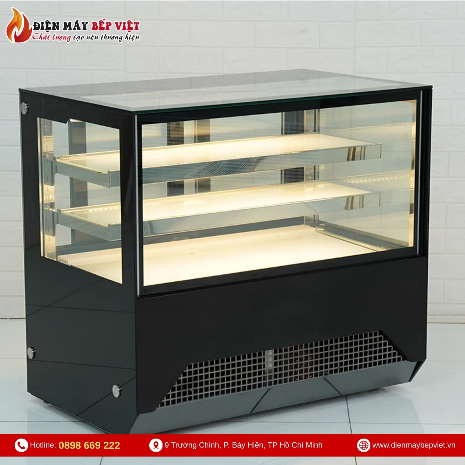 Tủ Bánh Kem Để Bàn TS-900Z 150L
