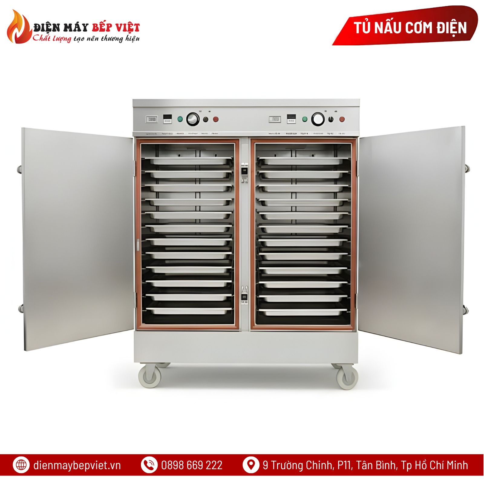 Tủ Cơm 24 Khay Điện