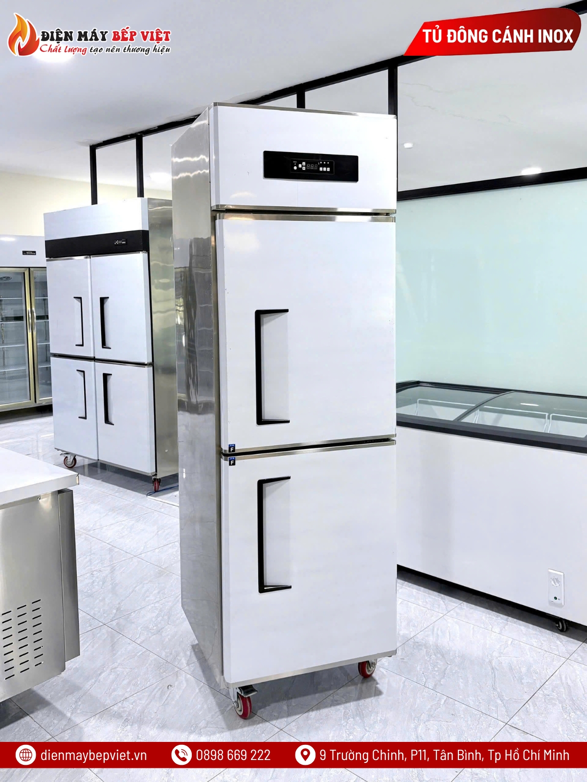 Tủ Đông 2 Cánh Lightcool LS-1200F-500-510L