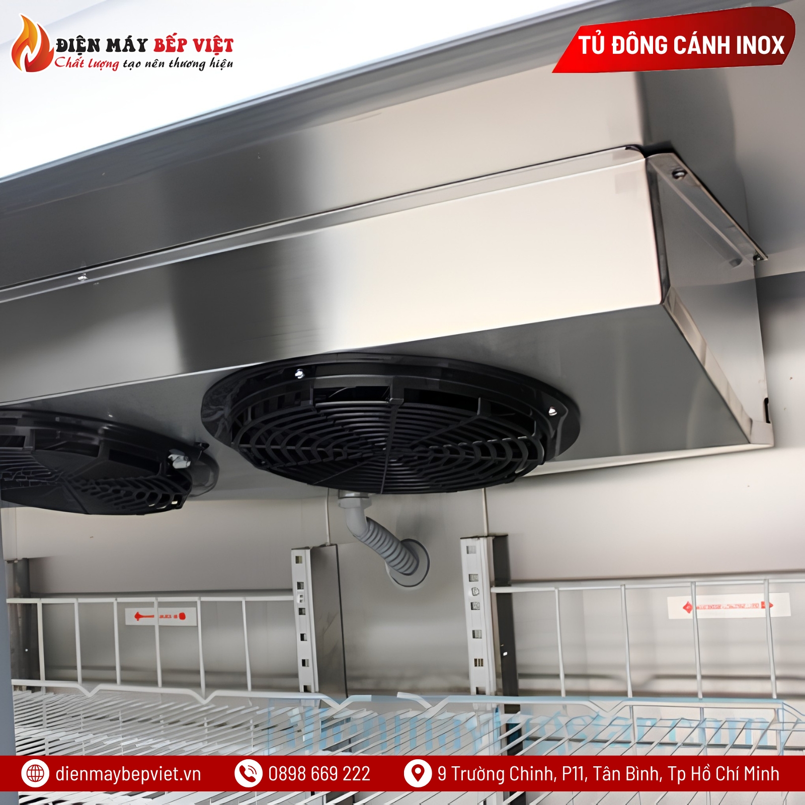 Tủ Đông 4 Cánh Inox Berjaya BS4DUF/Z