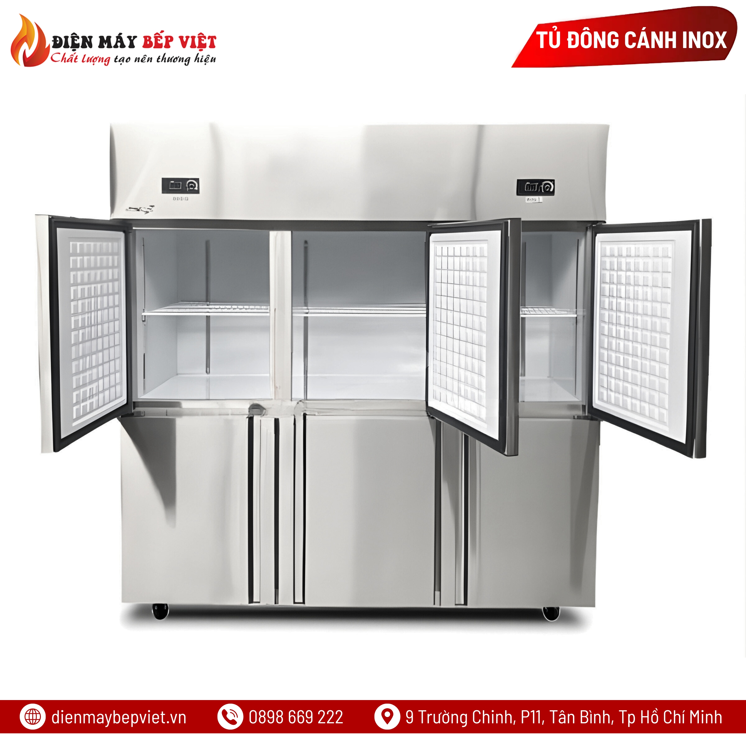 Tủ Đông 6 Cánh 2 Chế Độ SLLDZ4-1300L