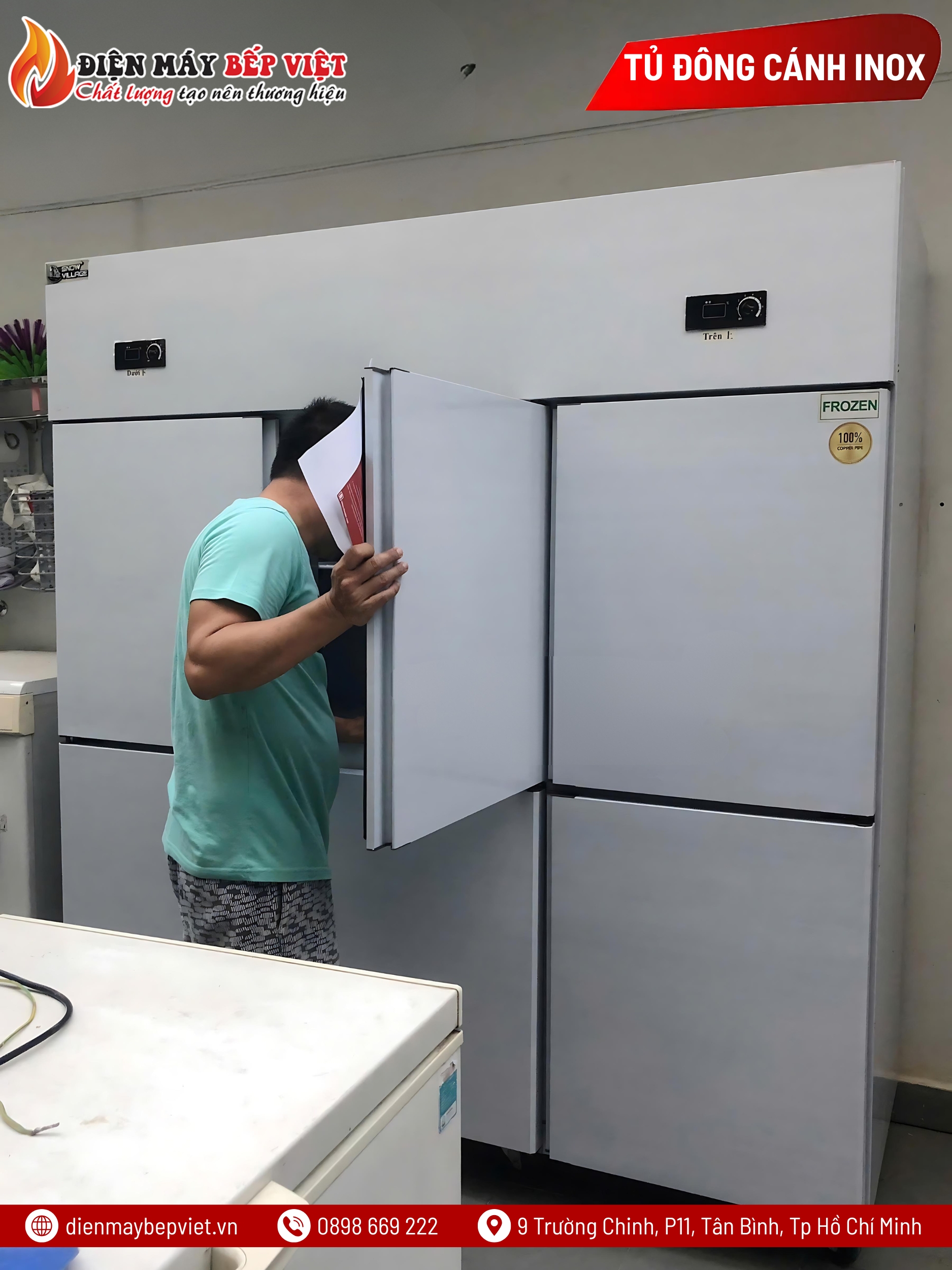 Tủ Đông 6 Cánh 2 Chế Độ SLLDZ4-1300L