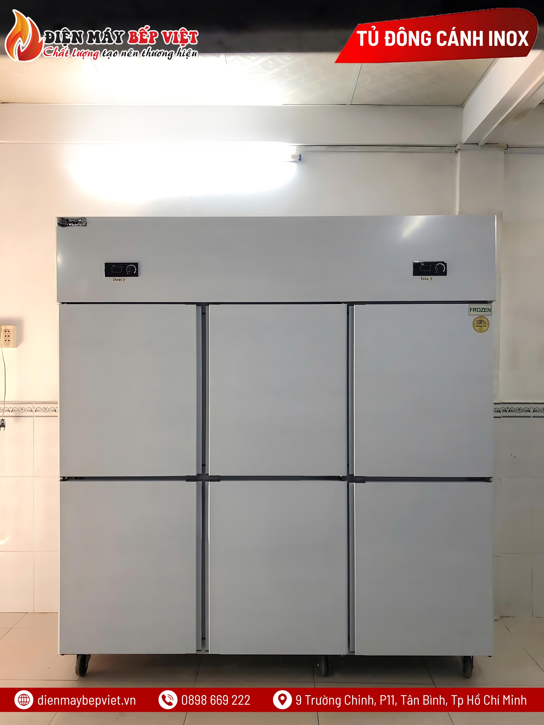 Tủ Đông 6 Cánh 2 Chế Độ SLLDZ4-1300L