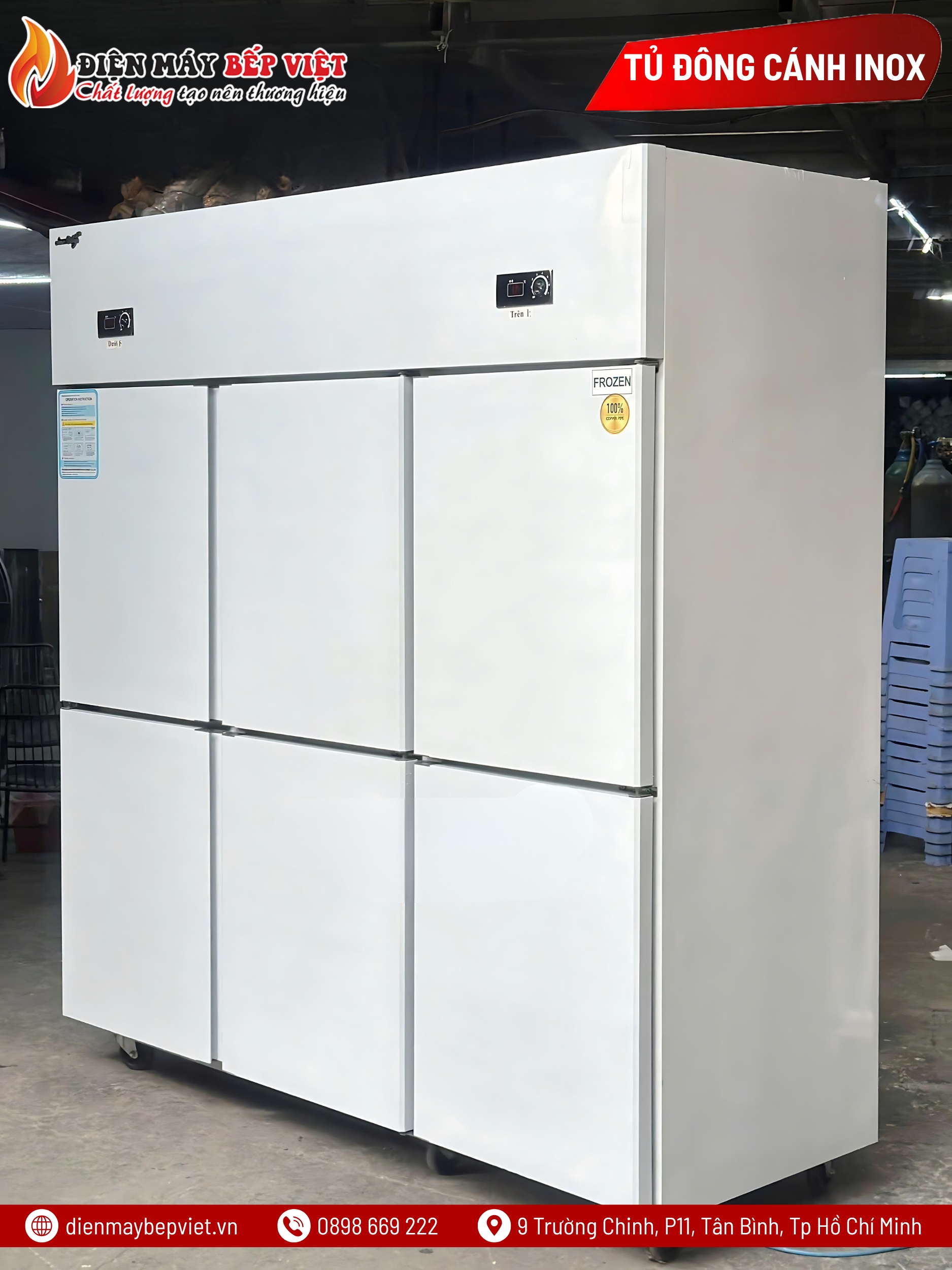 Tủ Đông 6 Cánh 2 Chế Độ SLLDZ4-1300L