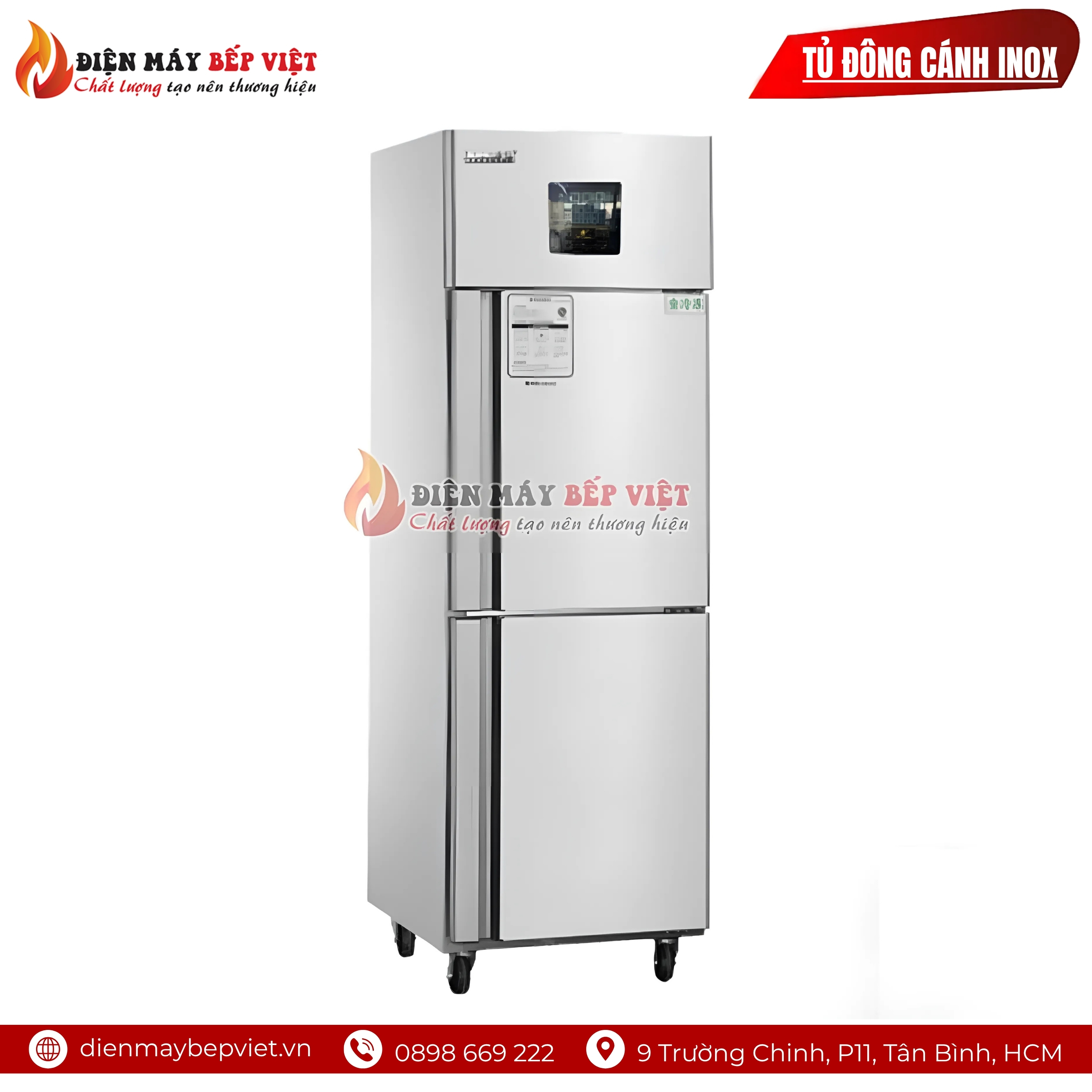Tủ Đông Cánh Inox