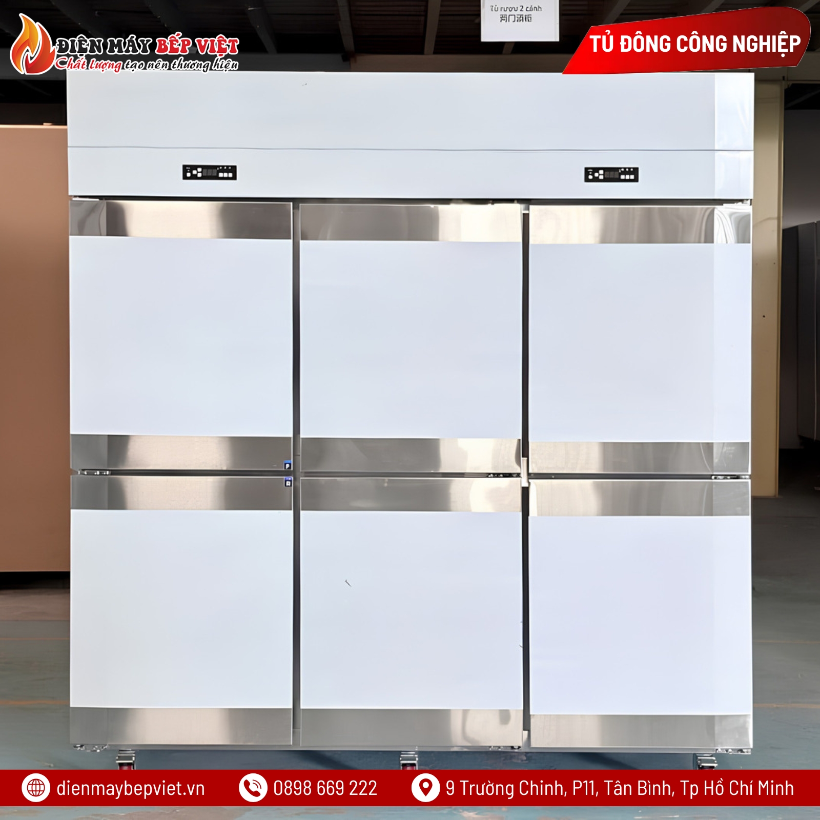 Tủ Đông Mát 2 Chế Độ Quạt Lạnh 6 Cánh Inox Lightcool LS-1200F-6C2