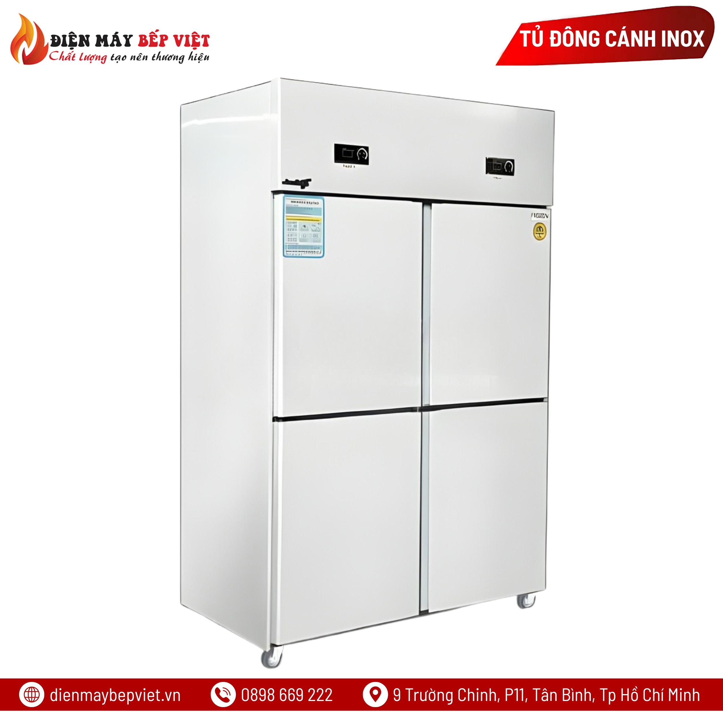 Tủ Đông Mát 4 Cánh 2 Chế Độ SLLDZ4-820L