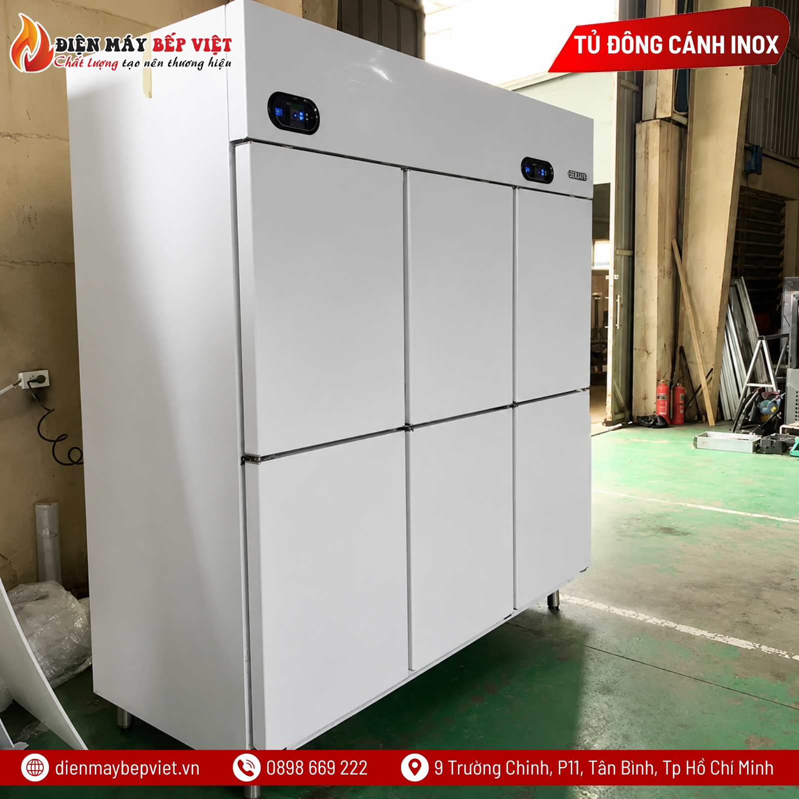 Tủ Đông Mát 6 Cánh Berjaya BSDU4C2F/Z