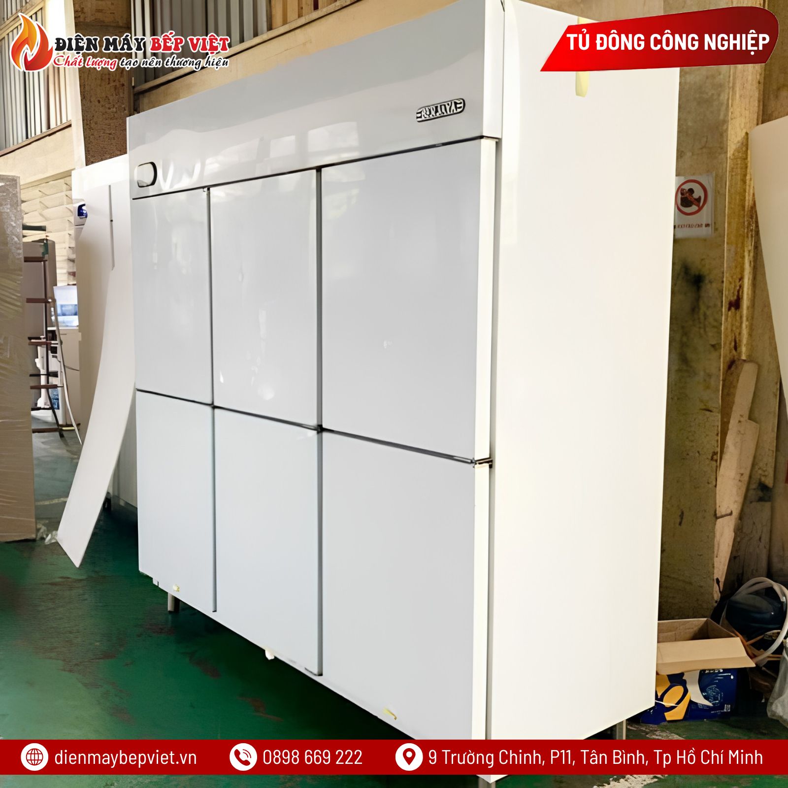 Tủ Đông Mát 6 Cánh Berjaya BSDU4F2C/Z