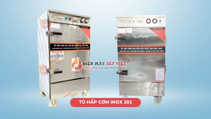 Tủ hấp cơm Inox 201