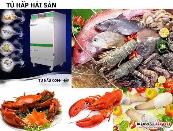 Tủ nấu cơm hấp hải sản