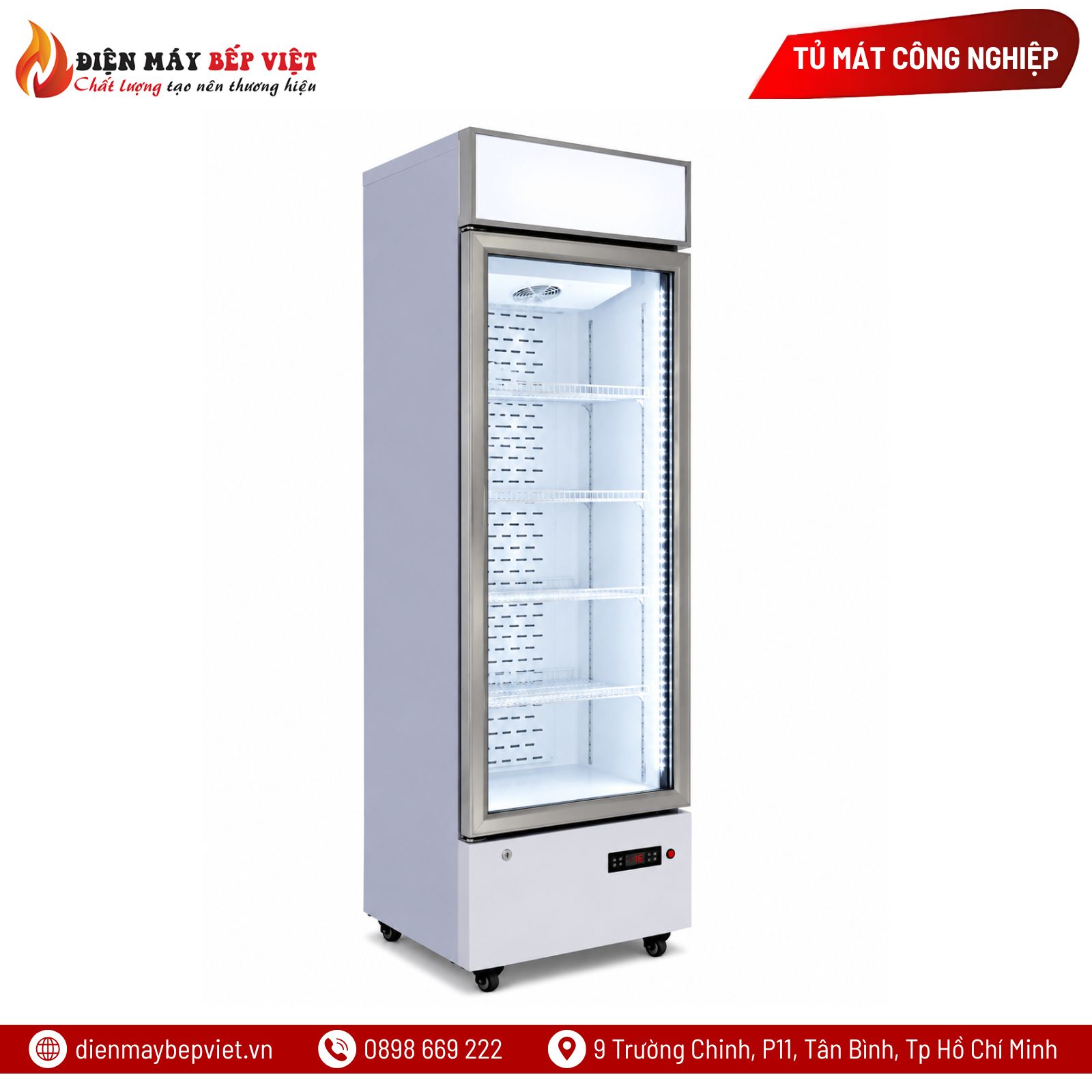 Tủ Mát 1 Cánh Lightcool LC-328F/400L