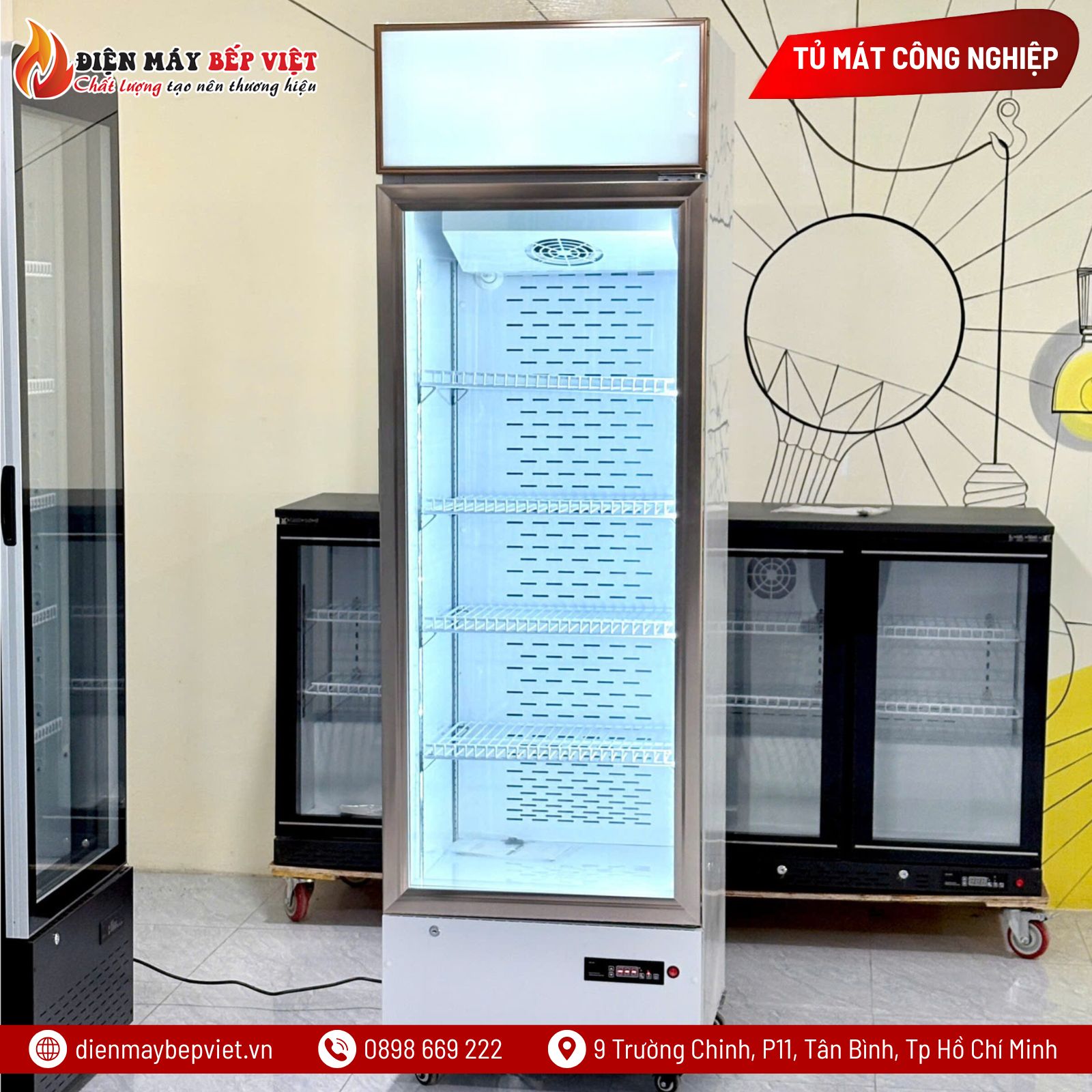 Tủ Mát 1 Cánh Lightcool LC-328F/400L