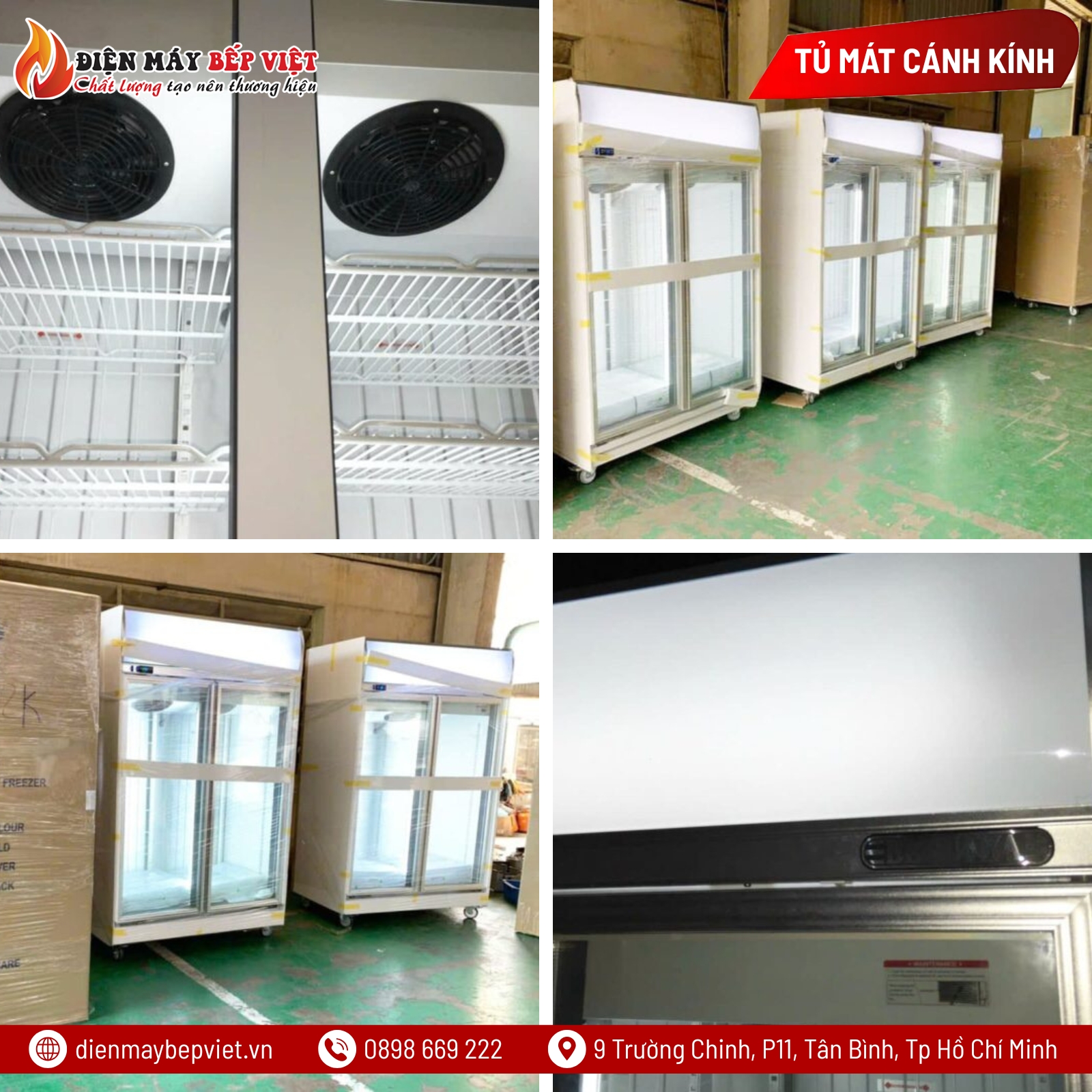 Tủ Mát 2 Cánh Kính Berjaya 2D/DC-SM