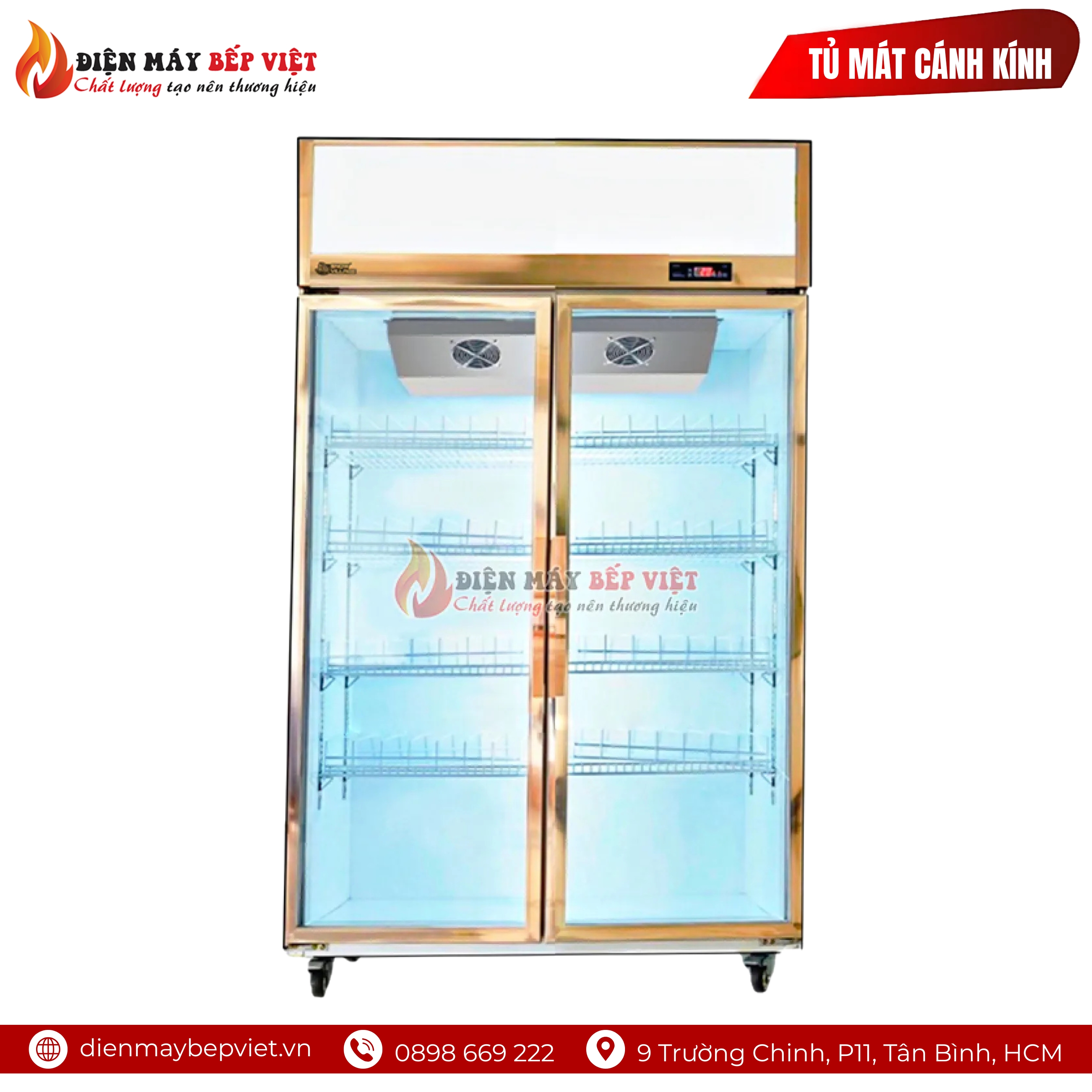 Tủ Mát Cánh Kính