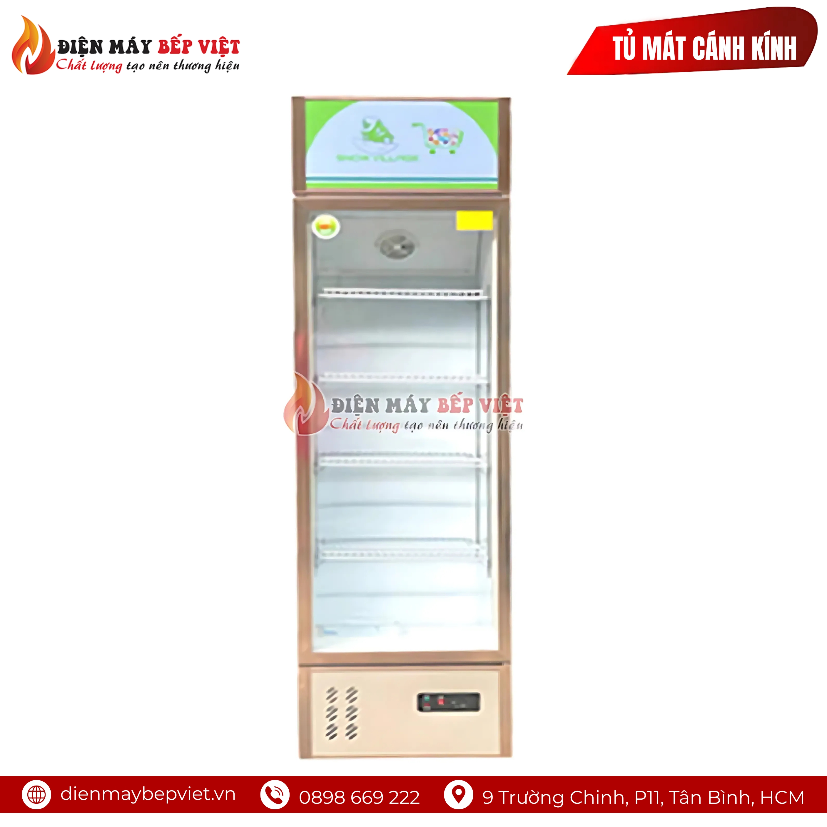 Tủ Mát Cánh Kính