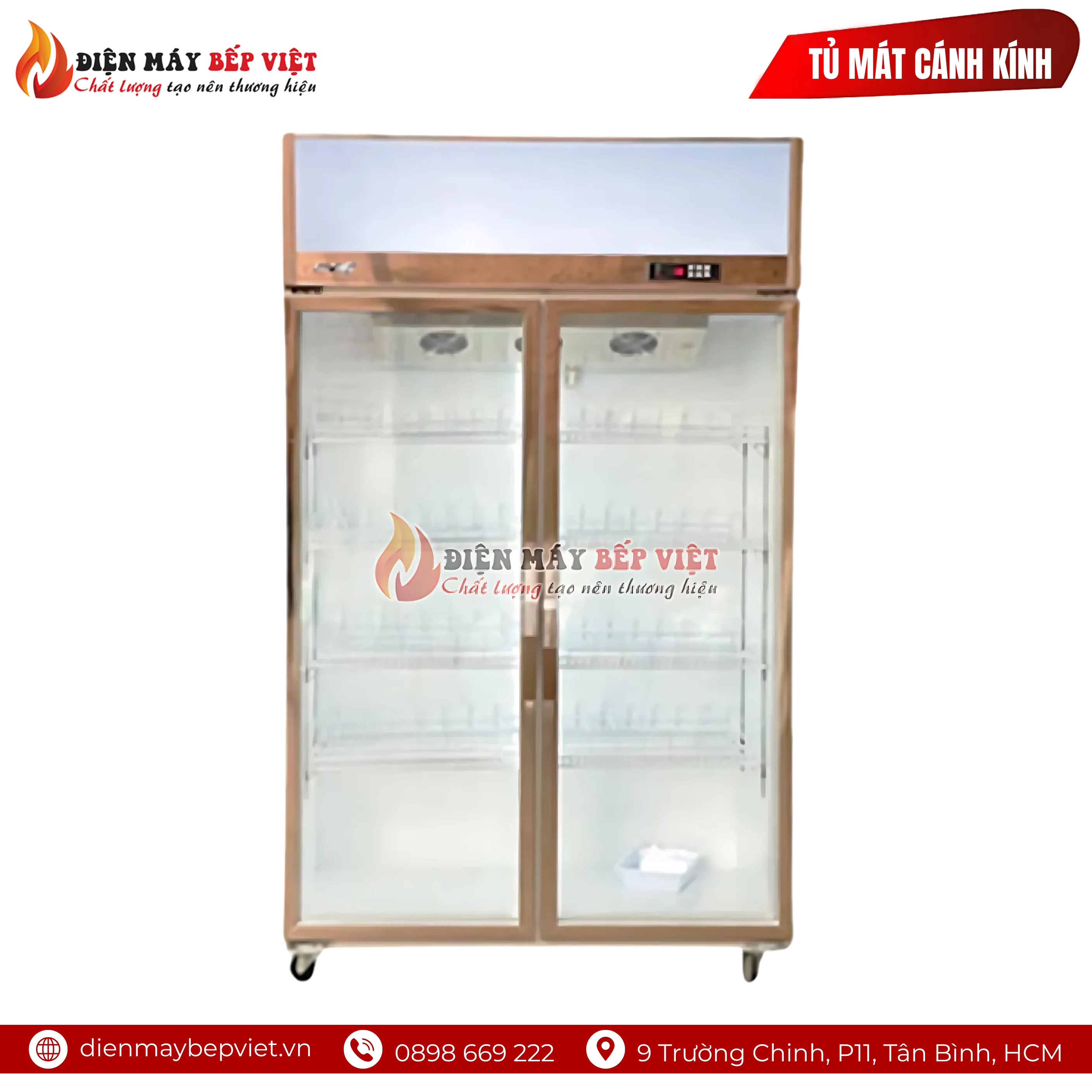 Tủ Mát Cánh Kính