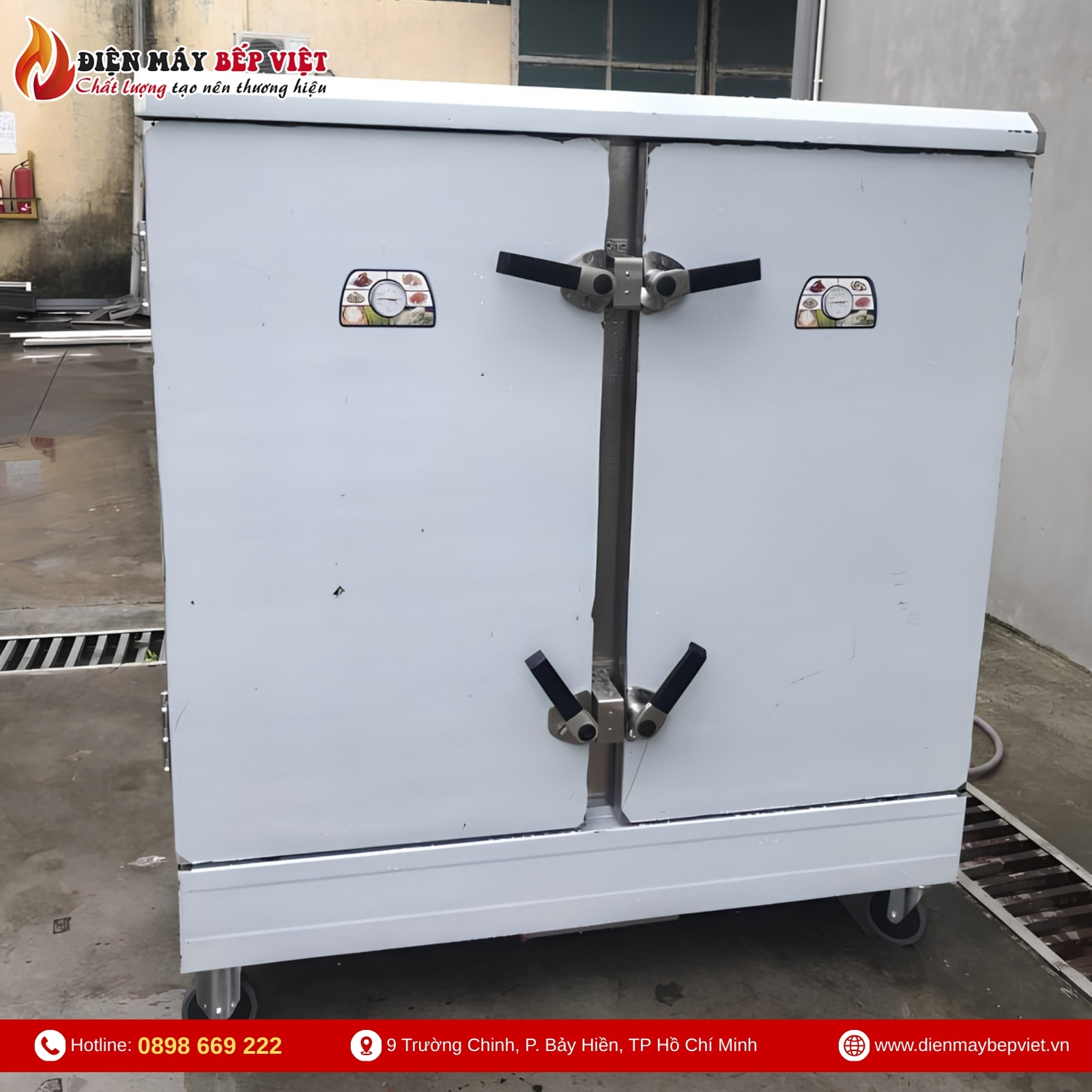 Tủ Nấu Cơm Điện 24 Khay Nhập Khẩu