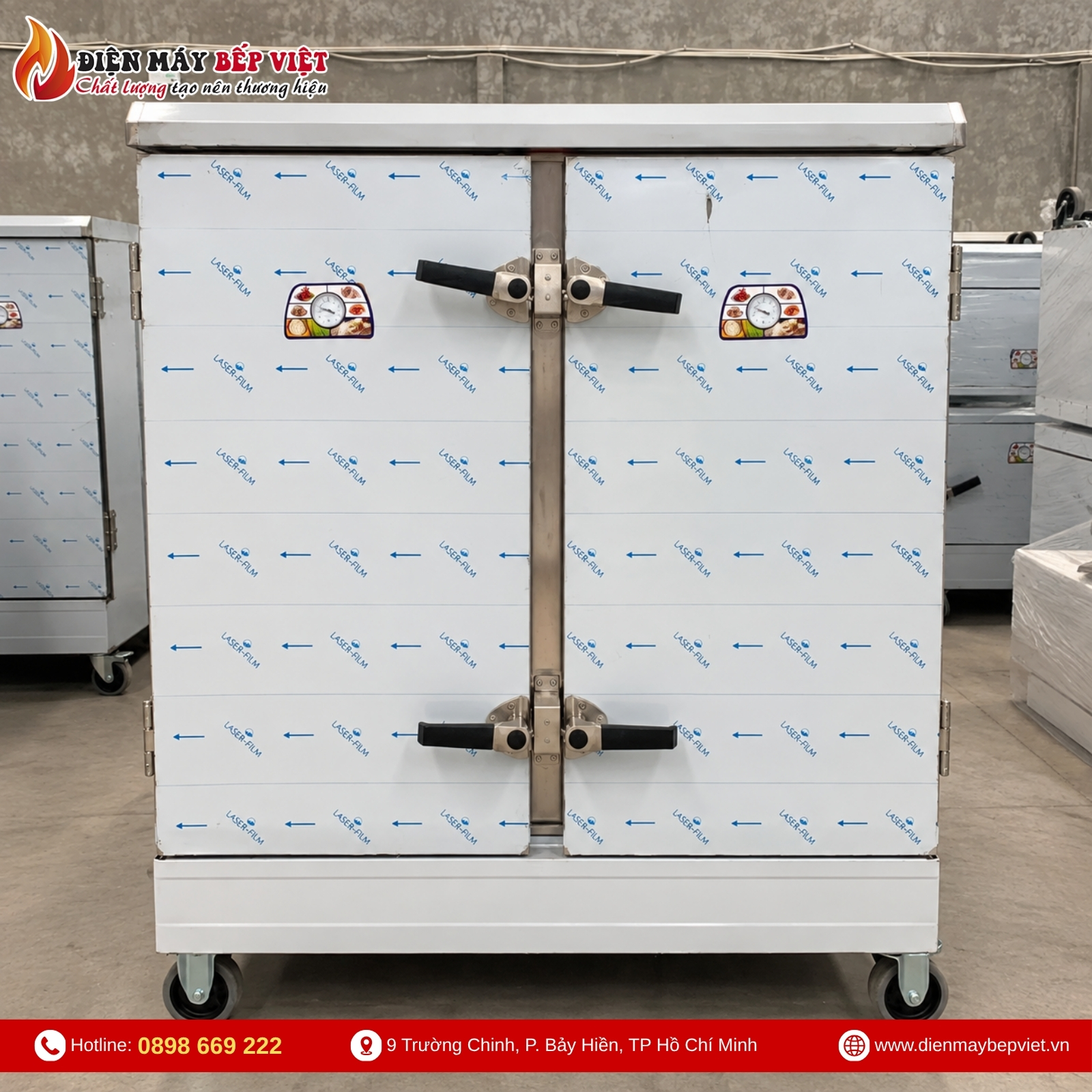 Tủ Nấu Cơm Điện 24 Khay Nhập Khẩu