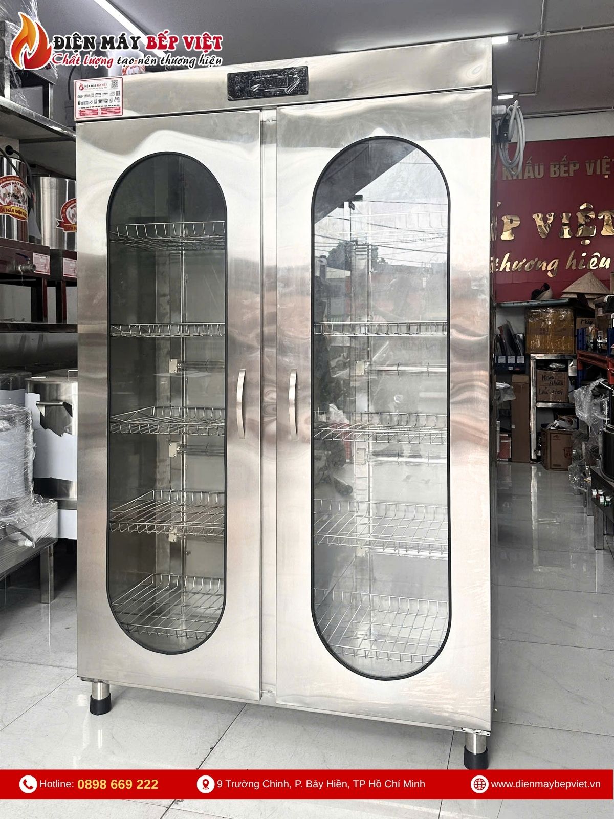 Tủ Sấy Chén Công Nghiệp BV02