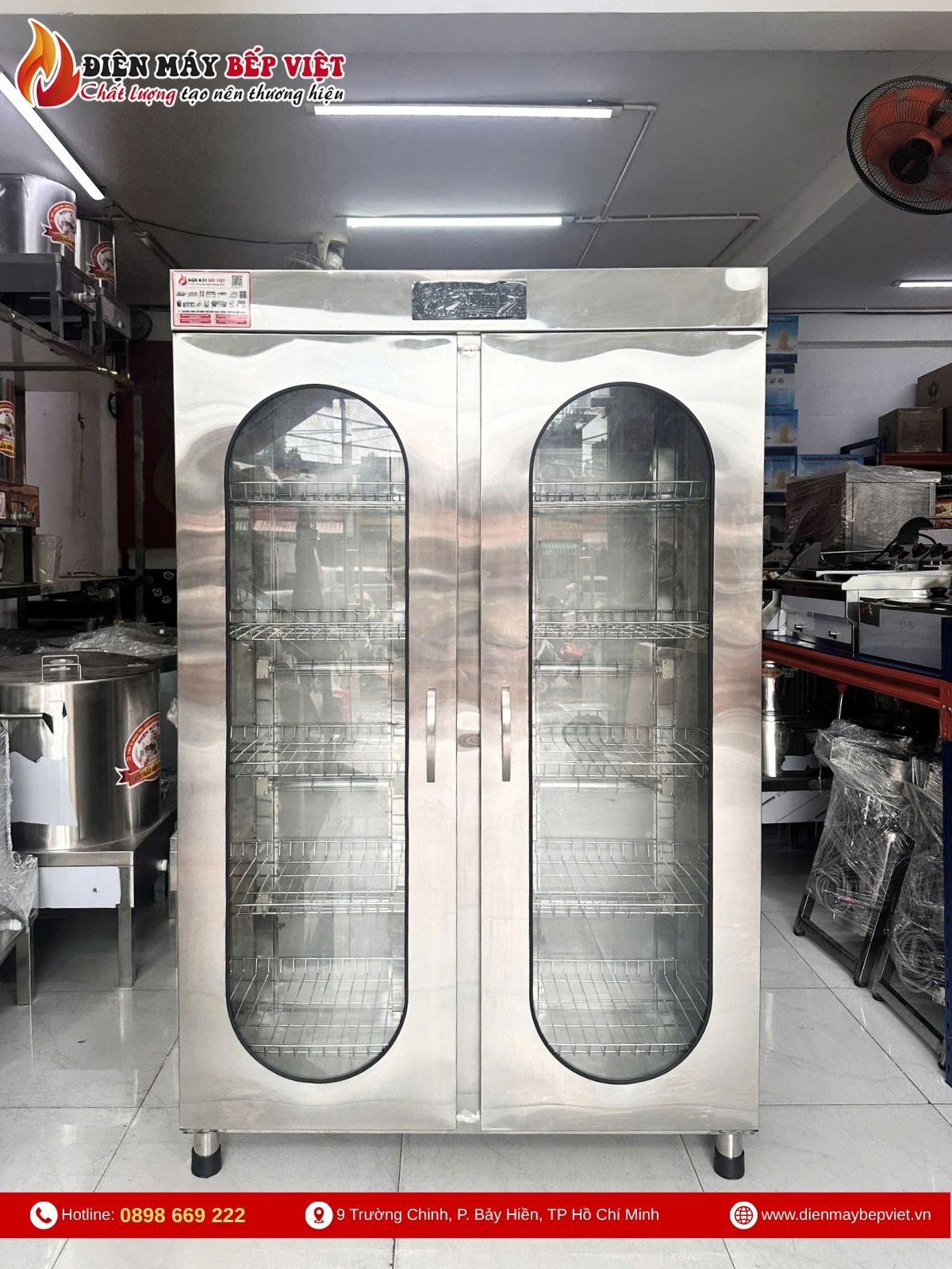 Tủ Sấy Chén Công Nghiệp BV02