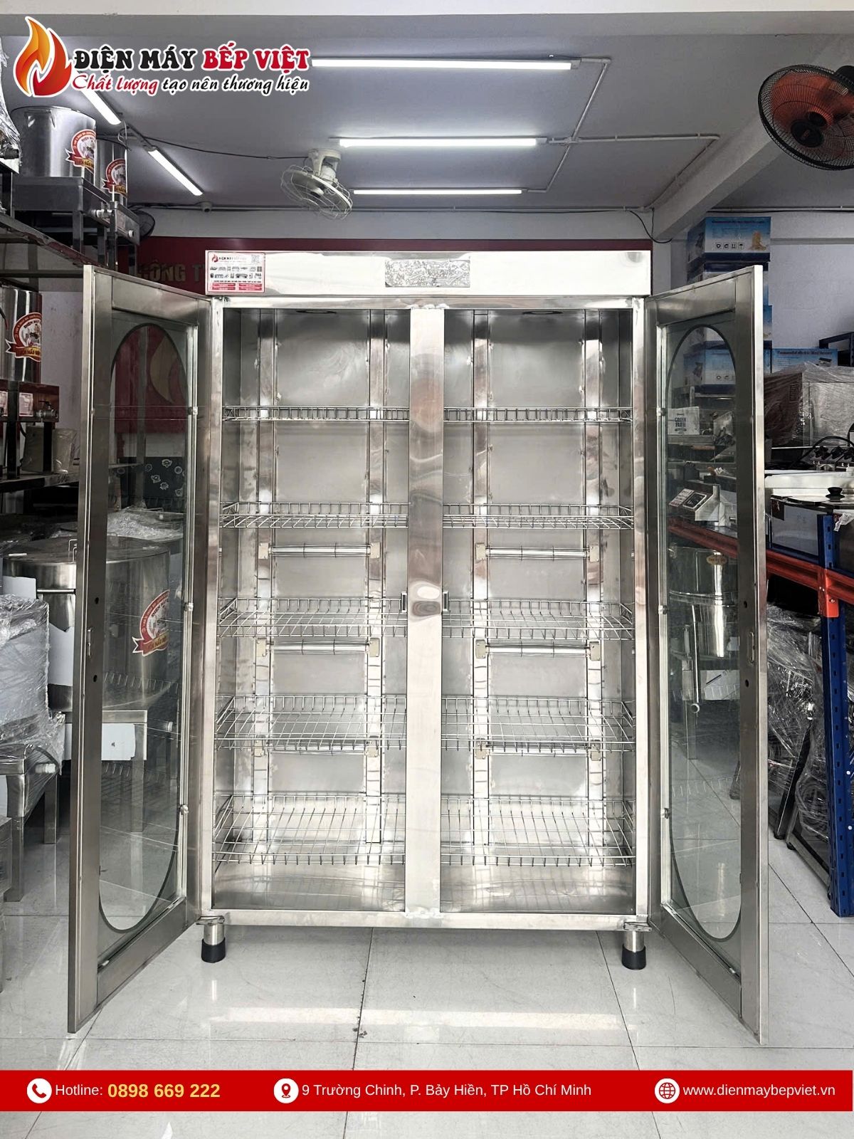 Tủ Sấy Chén Công Nghiệp BV02