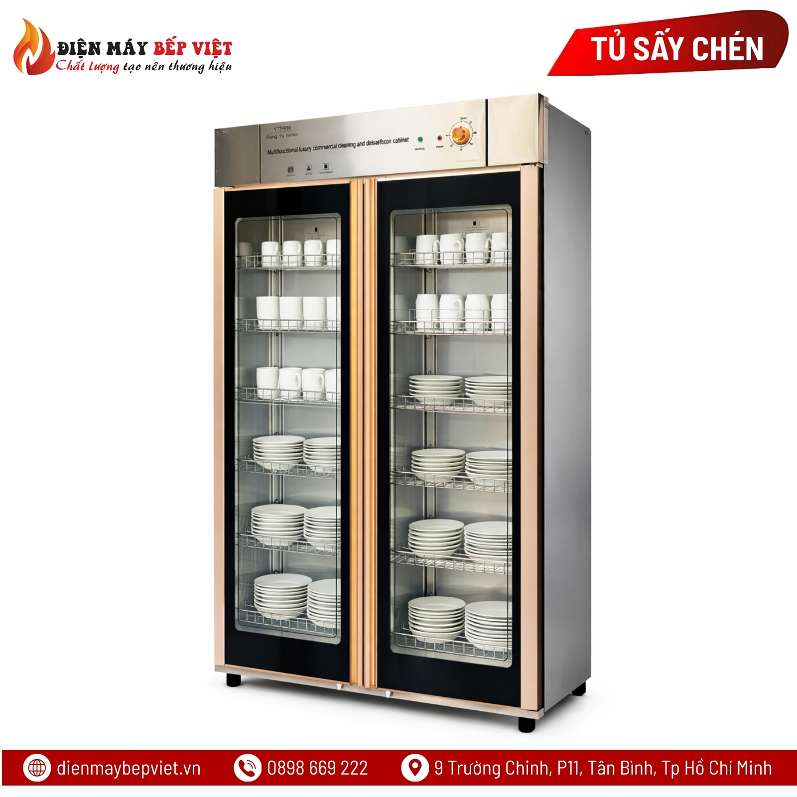 Tủ Sấy Chén Snow Village YTP-910