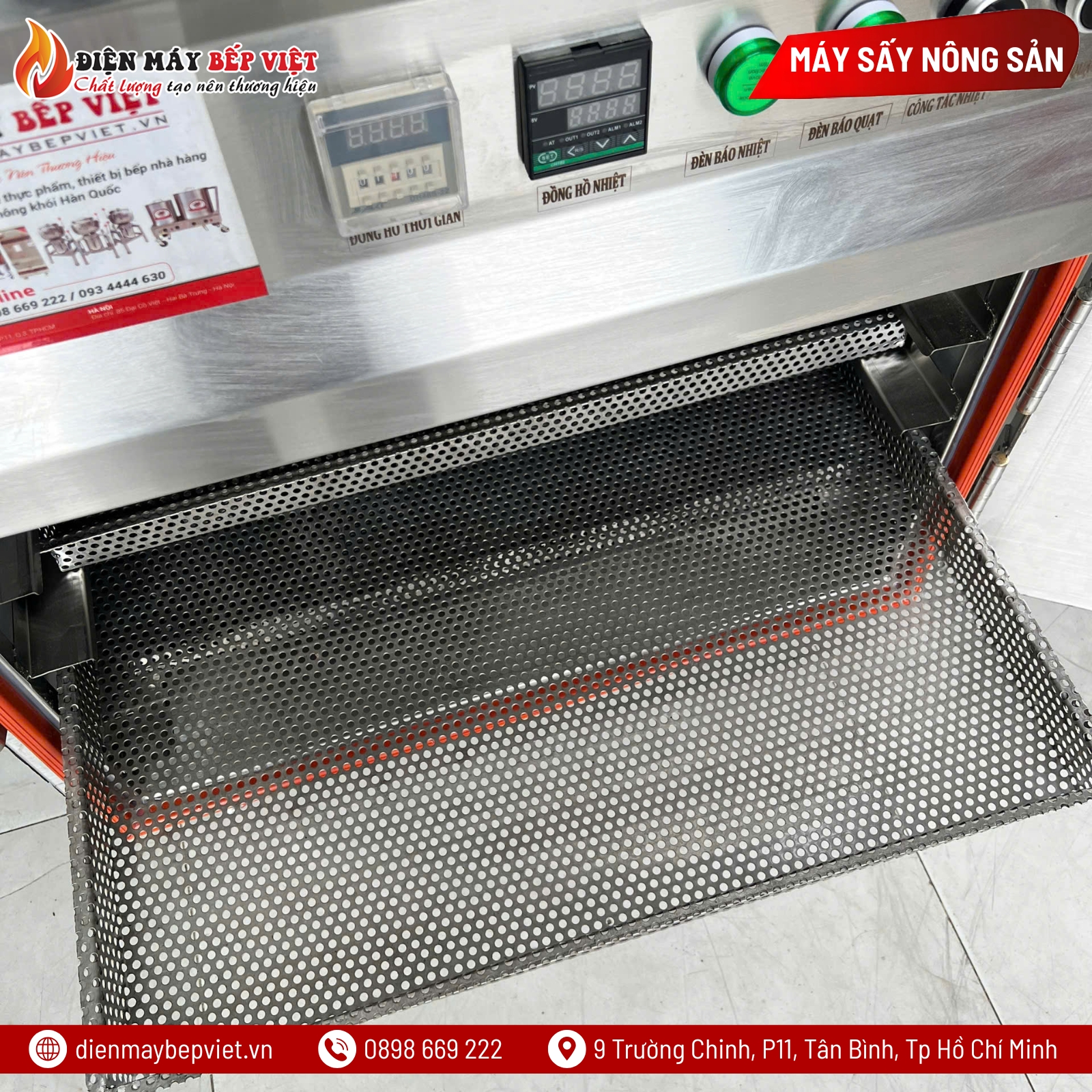 Tủ Sấy Nông Sản 4 Khay