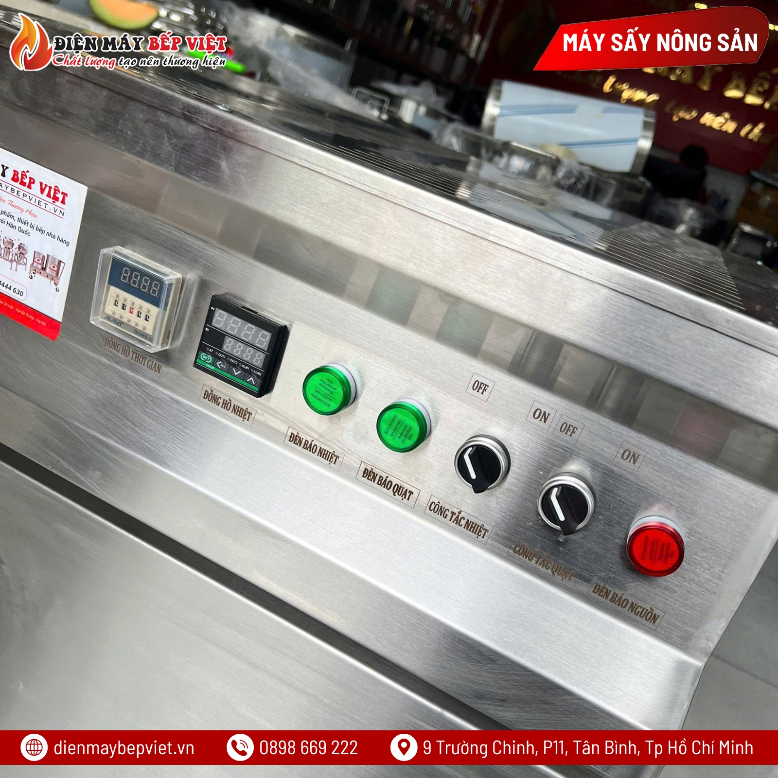 Tủ Sấy Nông Sản 4 Khay