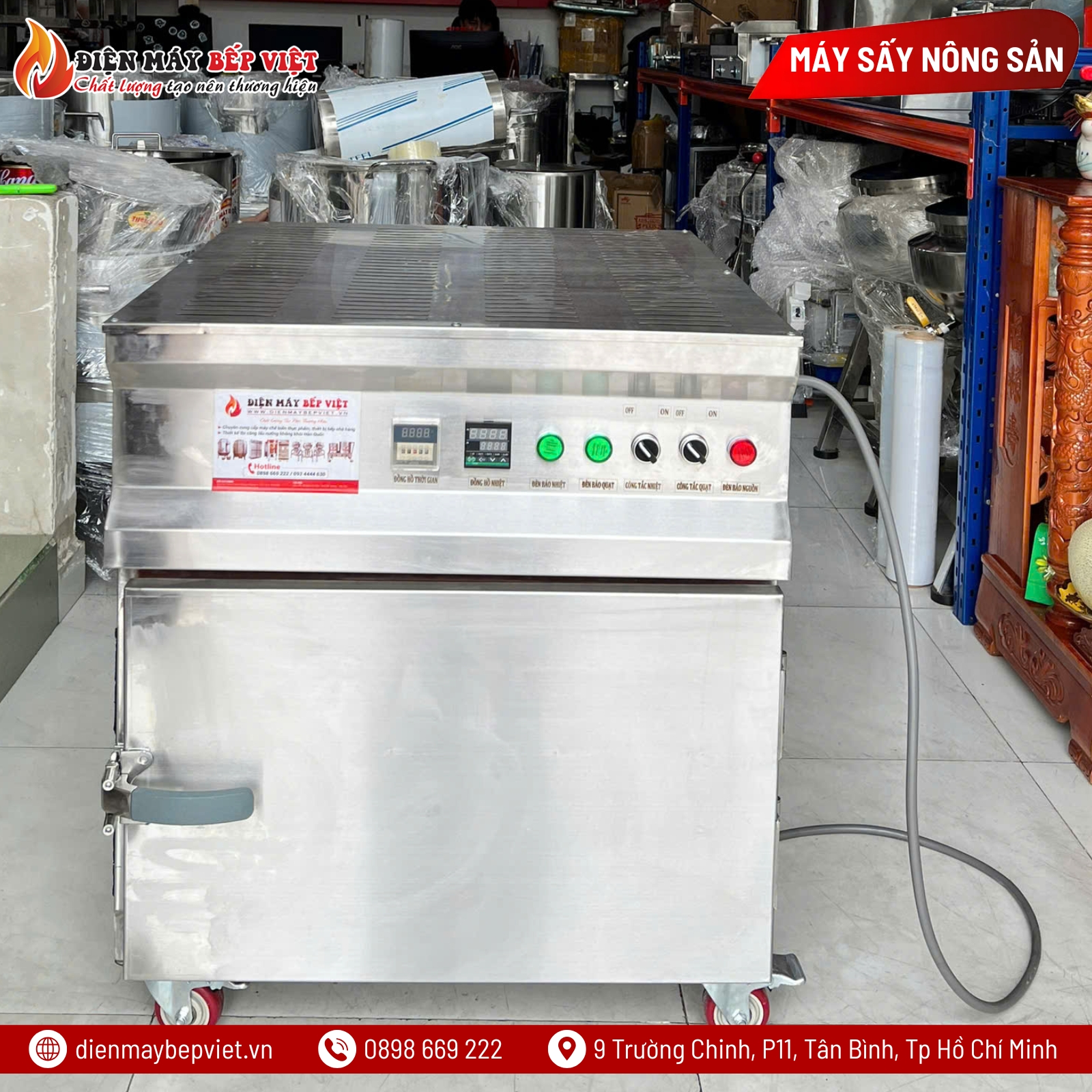 Tủ Sấy Nông Sản 4 Khay