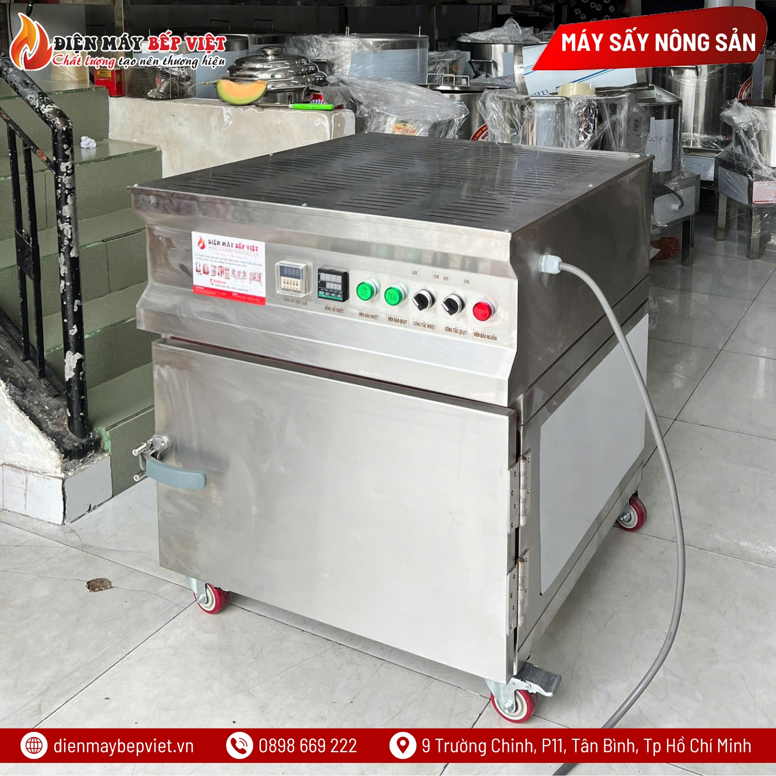 Tủ Sấy Nông Sản 4 Khay