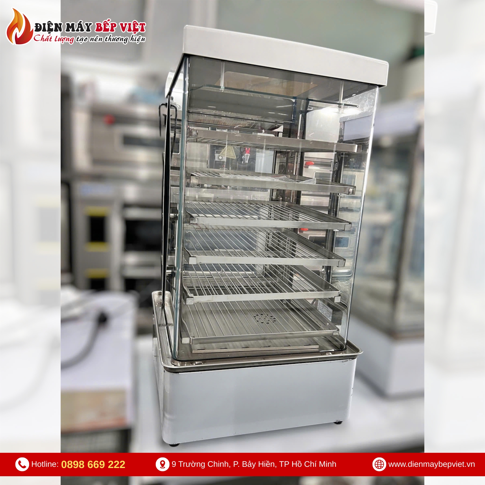 Tủ Trưng Bày Bánh Bao B600S-BV