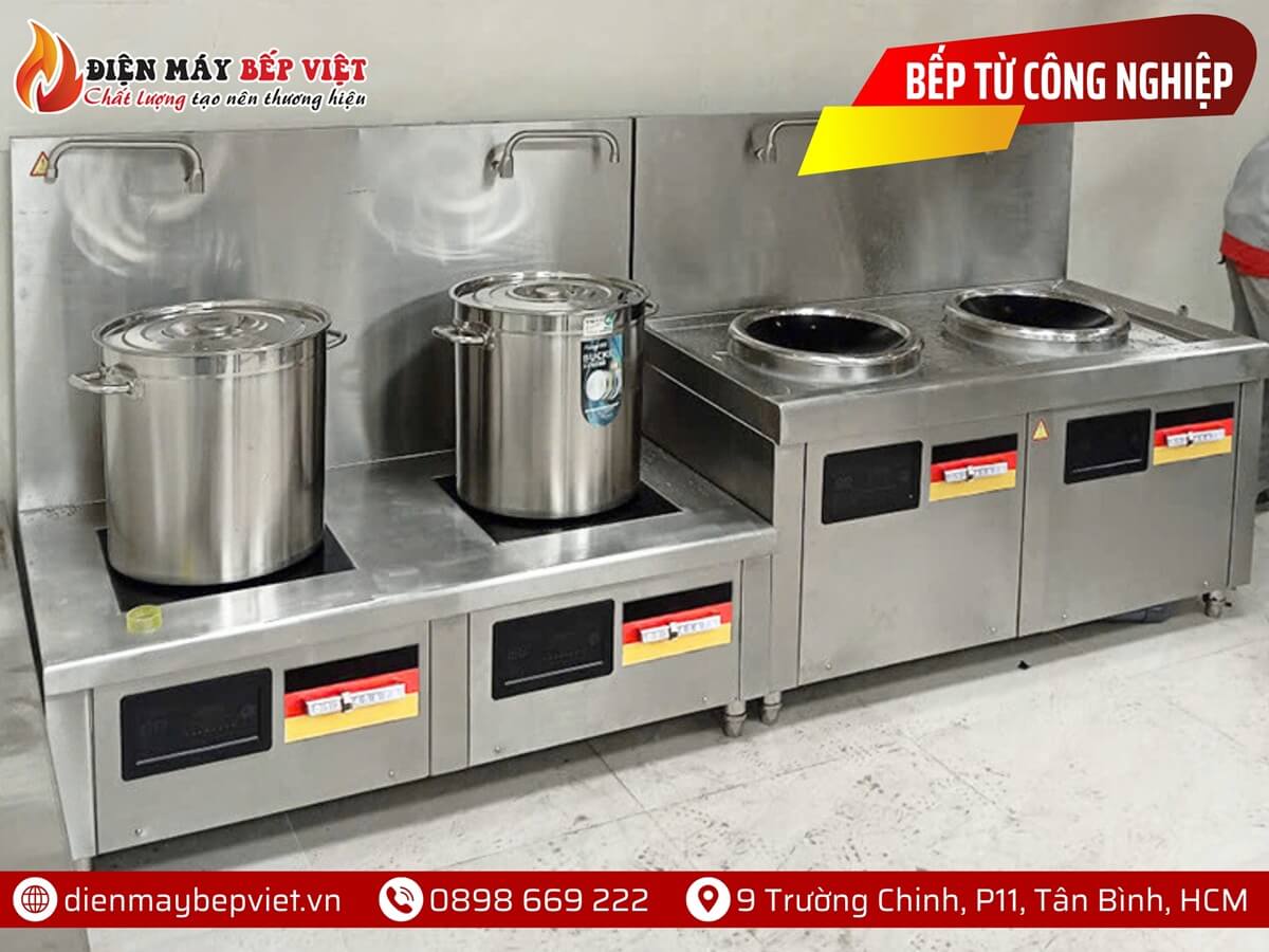 Ứng dụng của bếp từ công nghiệp