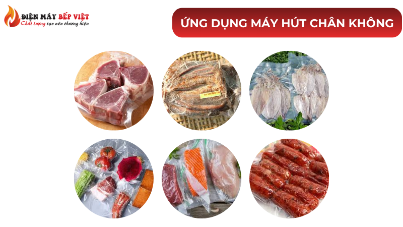Ứng dụng máy hút chân không