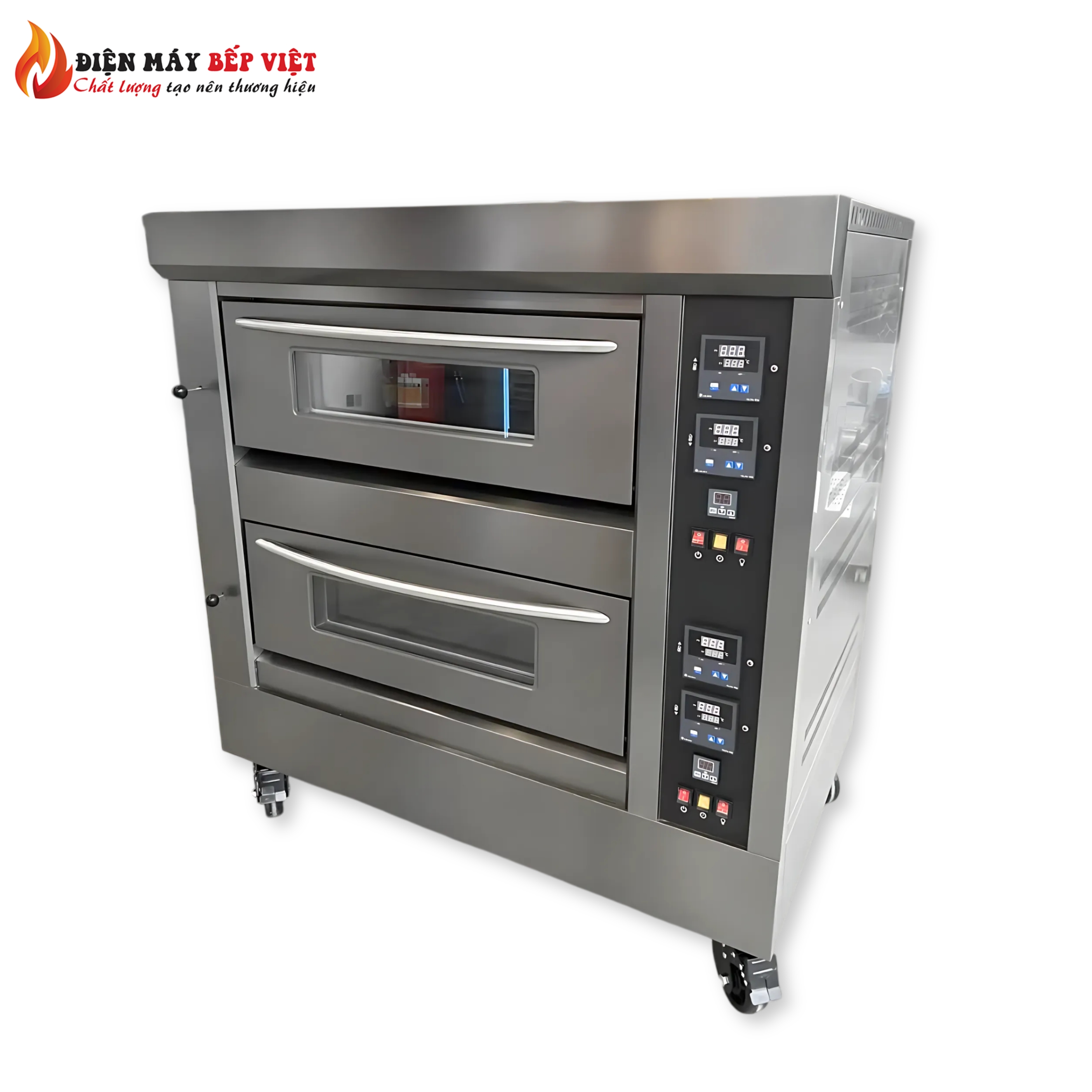 Ứng dụng thực tế lò nướng 2 hộc 4 mâm