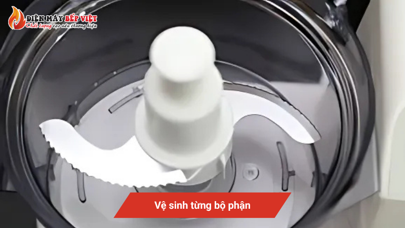Vệ sinh từng bộ phận