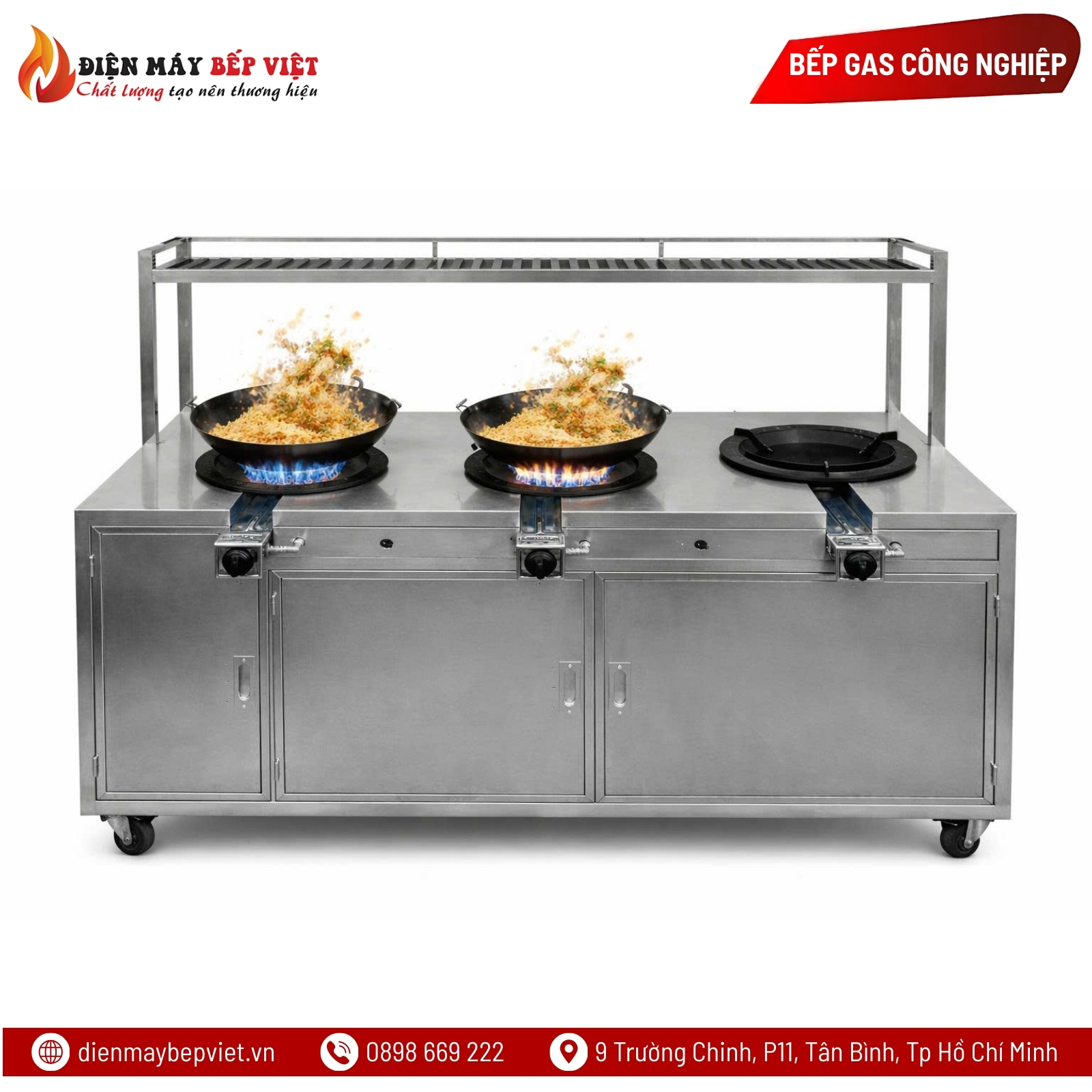 Xe Làm Cơm Cháy Đa Năng