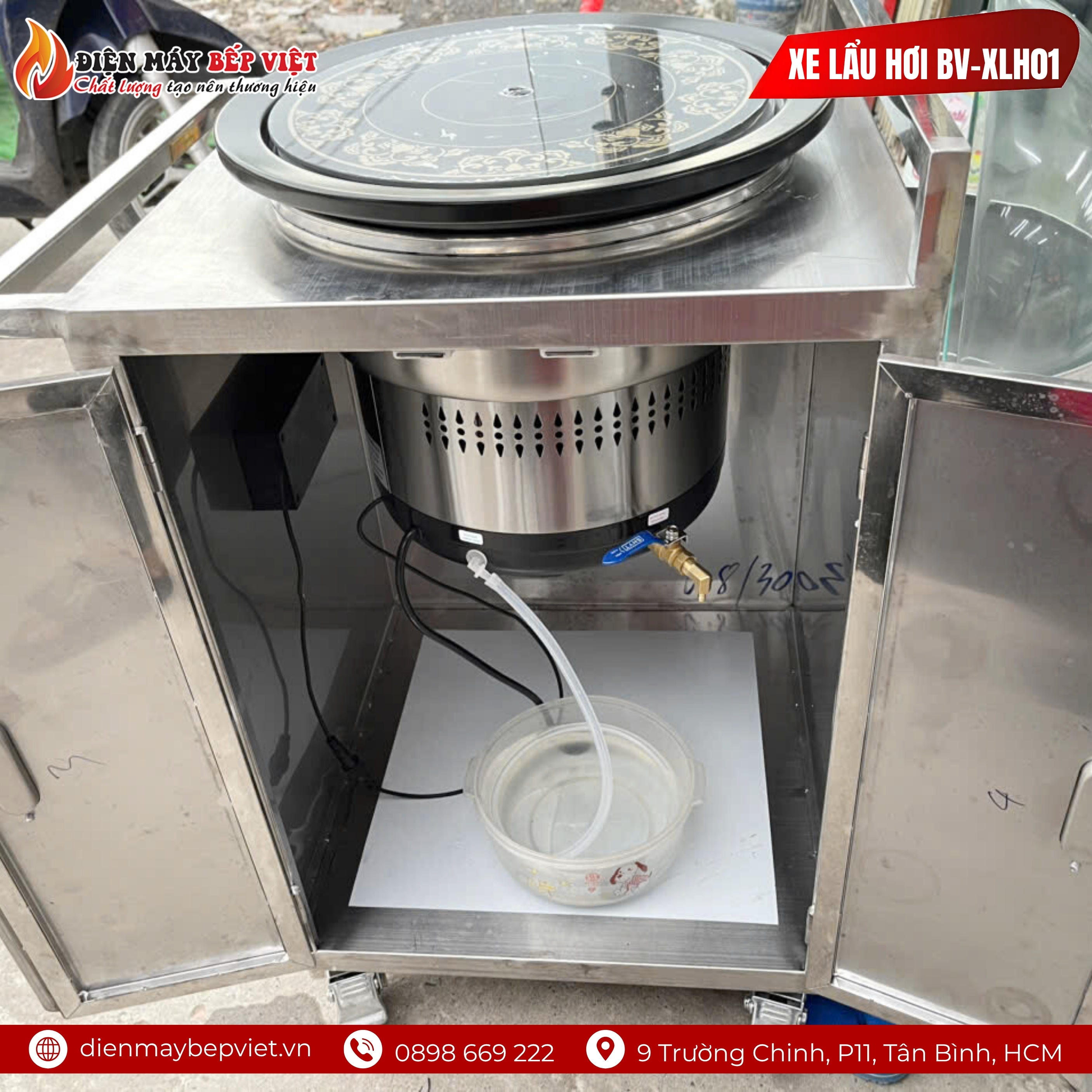 Xe Lẩu Hơi BV-XLH01