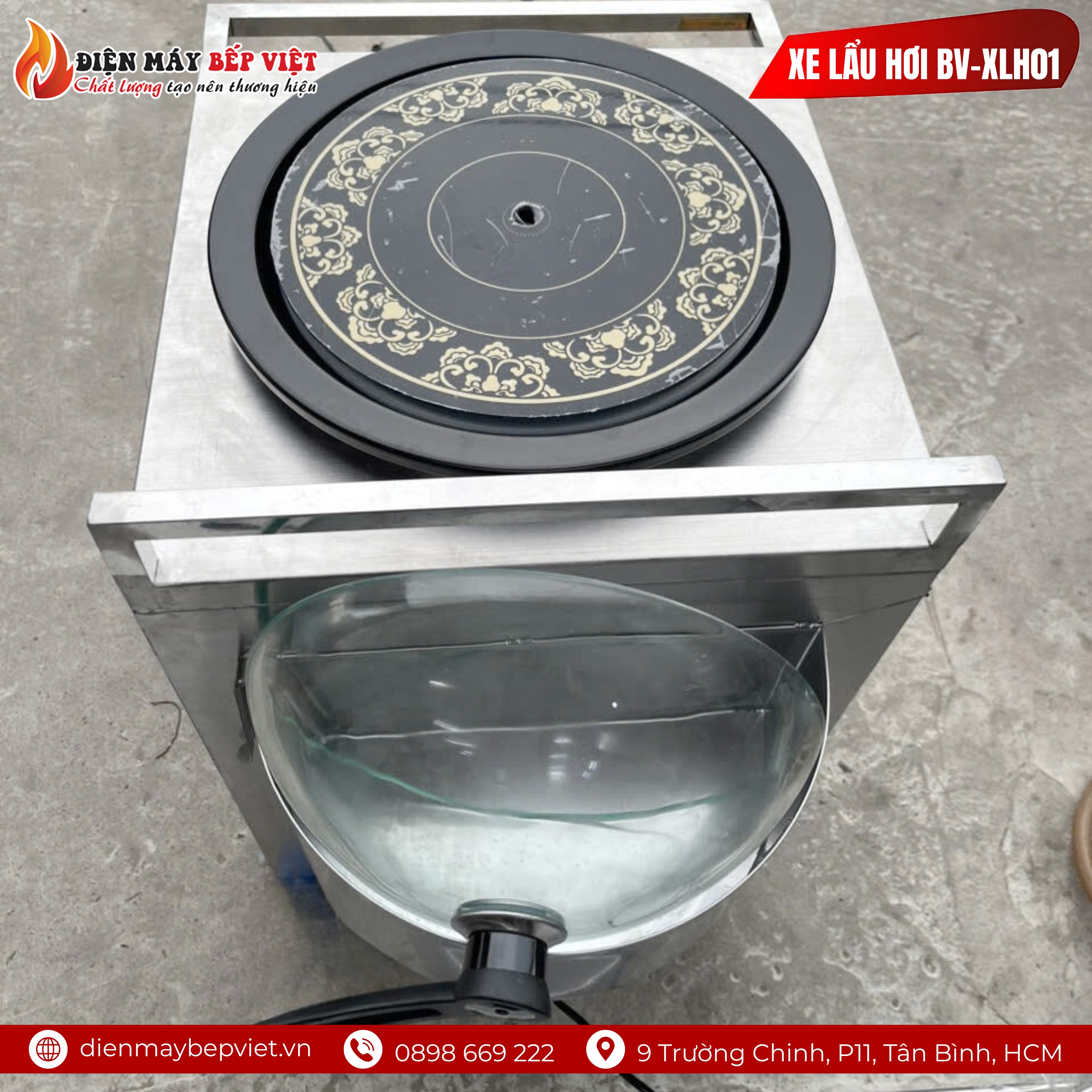 Xe Lẩu Hơi BV-XLH01