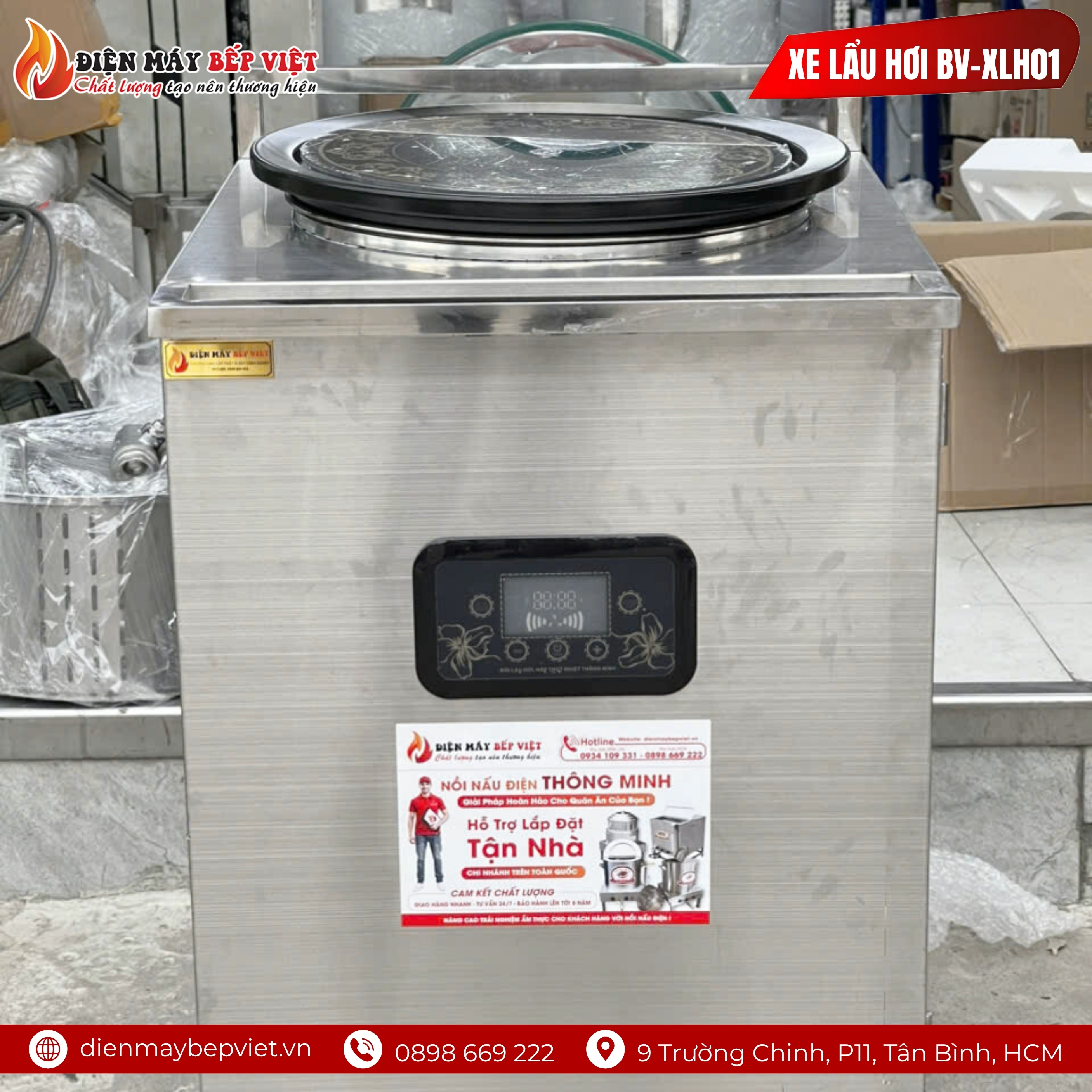Xe Lẩu Hơi BV-XLH01
