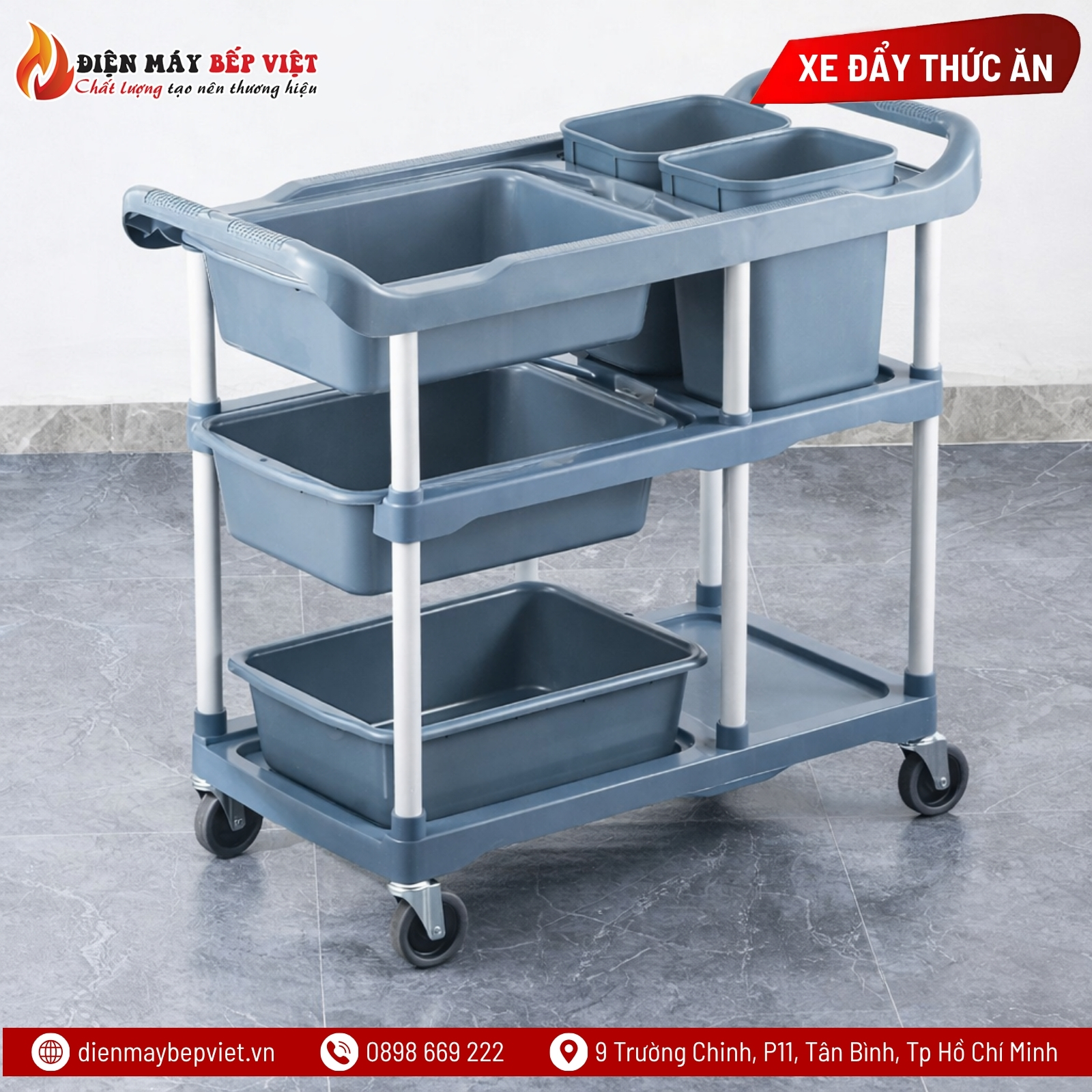 Xe Thu Dọn Thức Ăn NPGX-032E