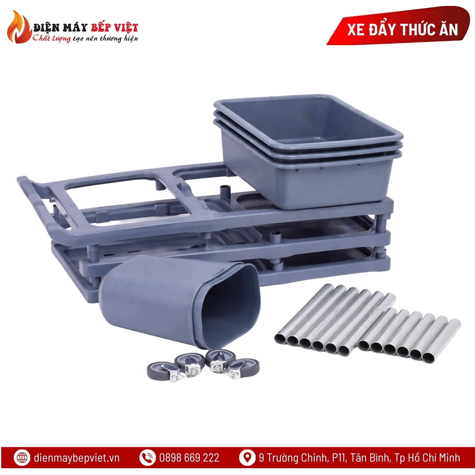Xe Thu Dọn Thức Ăn NPGX-032E