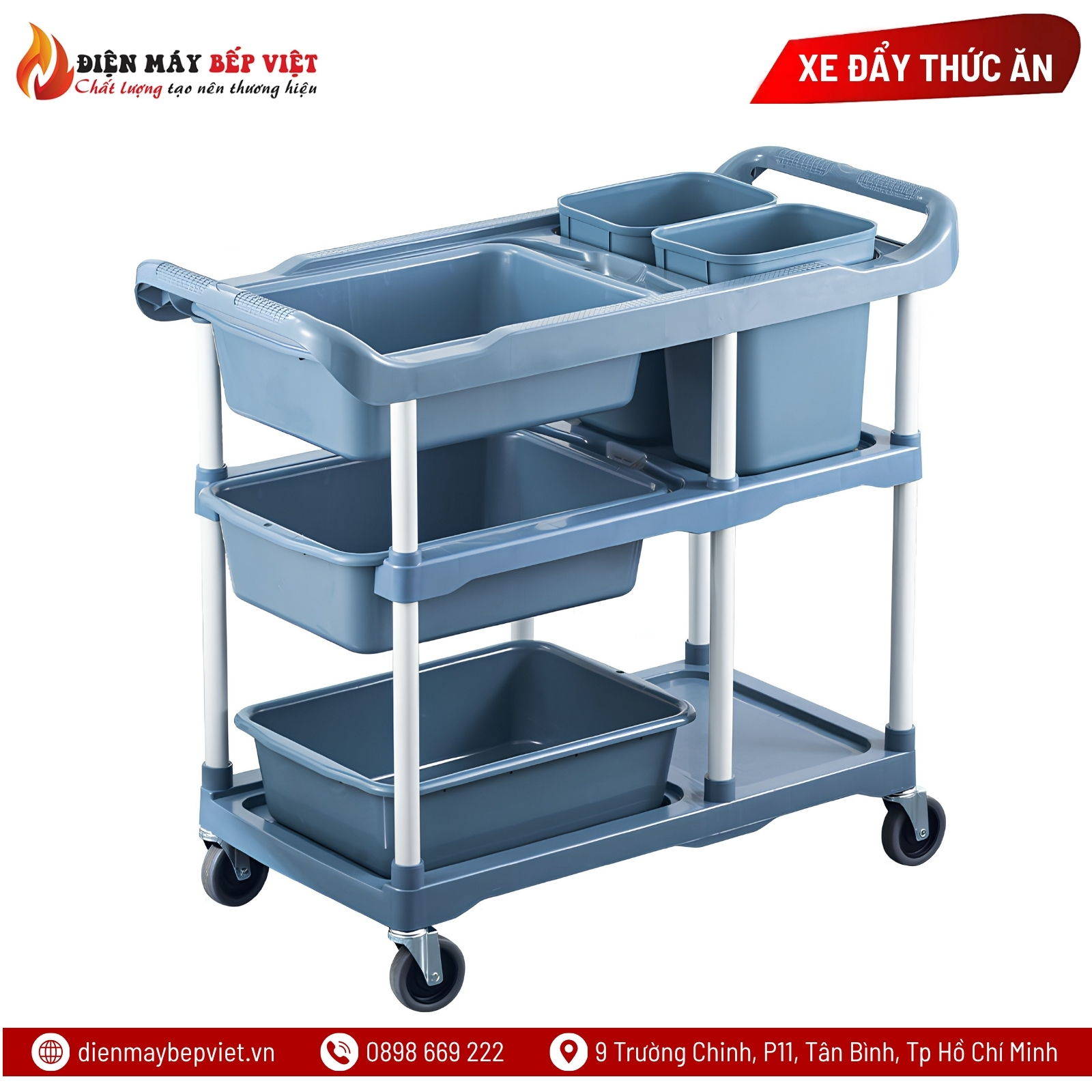 Xe Thu Dọn Thức Ăn NPGX-032E