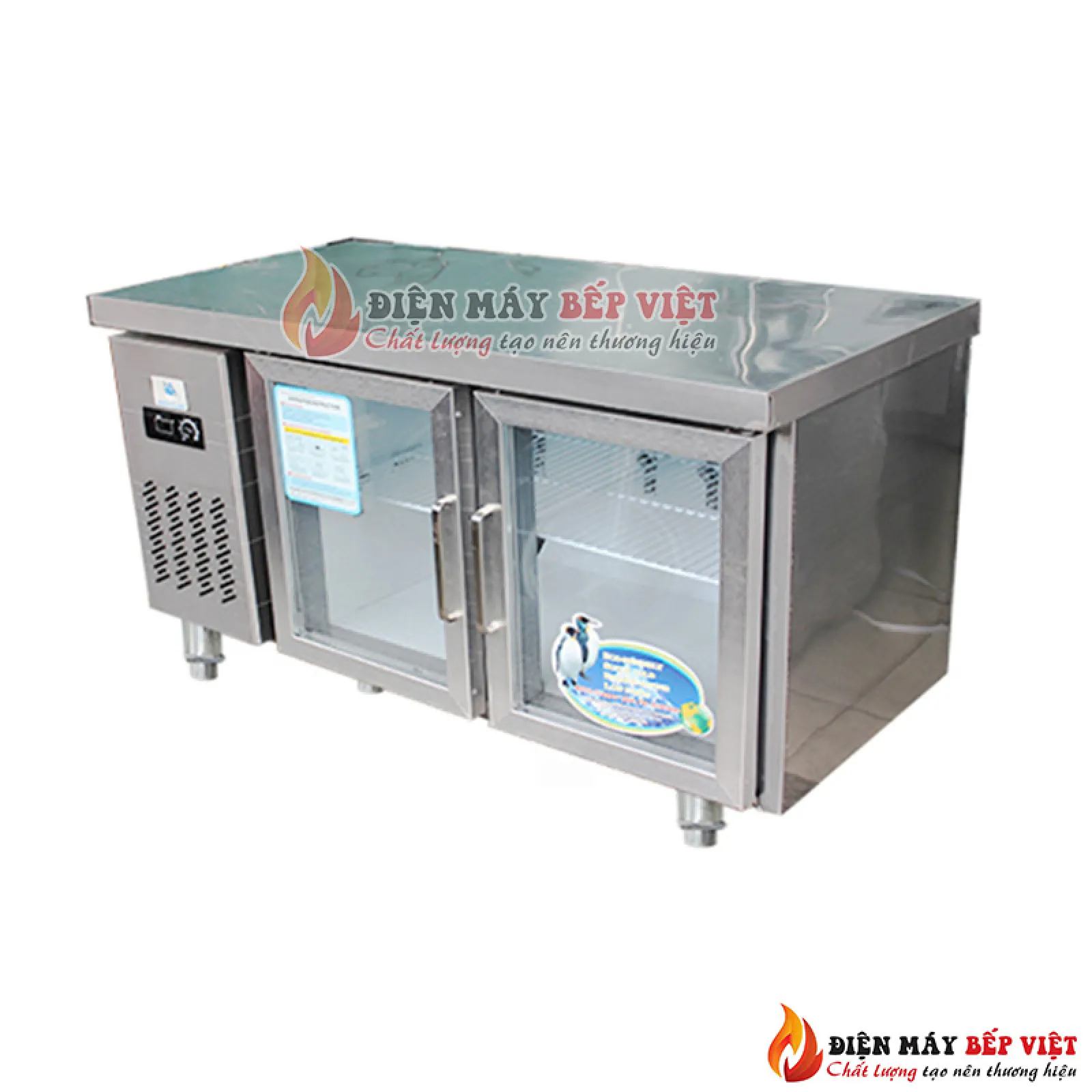 Bàn mát cửa kính 1,2M PLO.18L2CBL