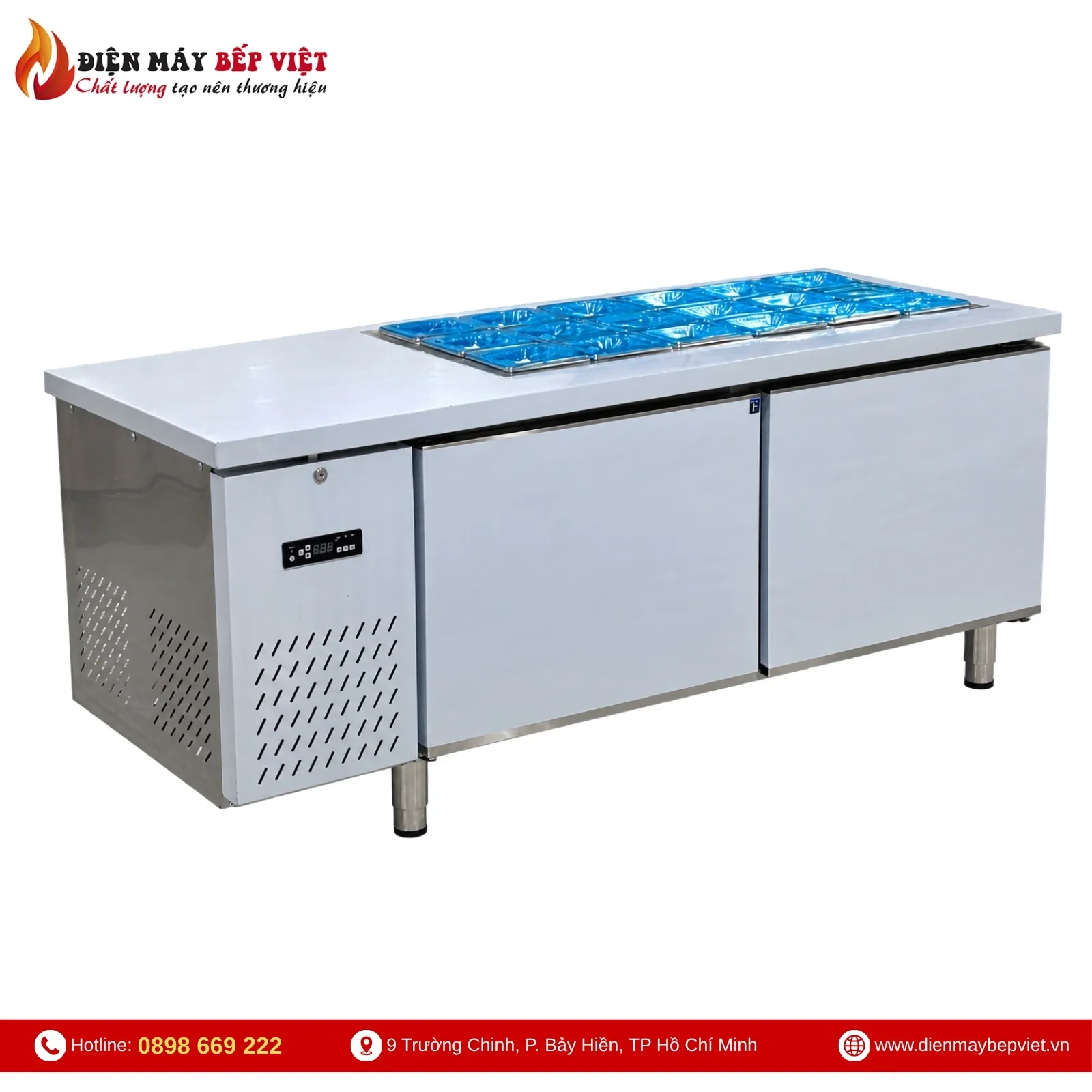 Bàn Salad Lightcool 1M8 BL-1800 380L